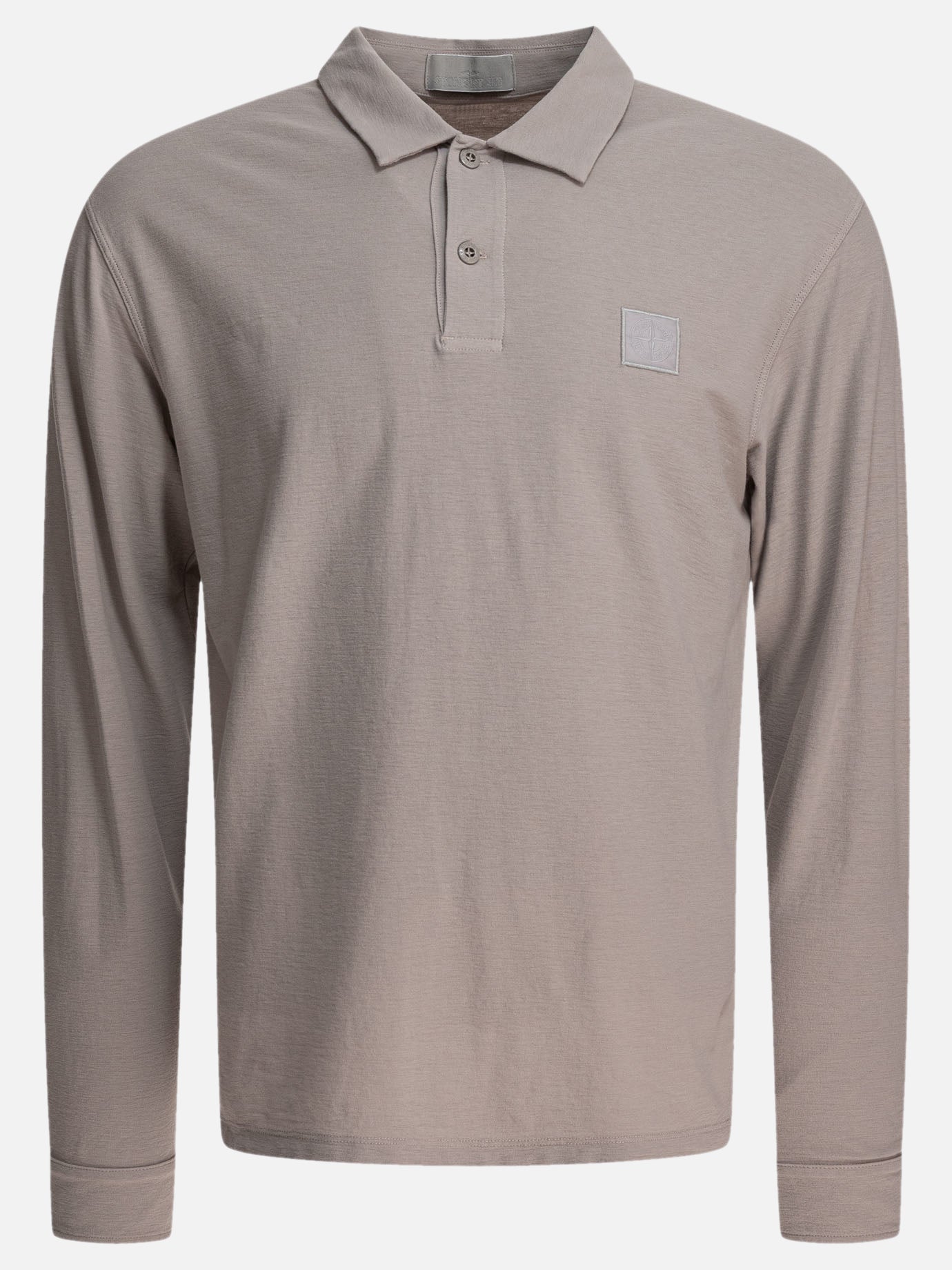 Stone Island Cotton jersey polo shirt 18178957_M Grey thumbnail_1