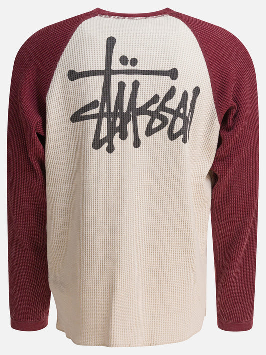 Crewneck t-shirts Logo  Beige - Stüssy Men | PLP | VIETTI Online Store | 2
