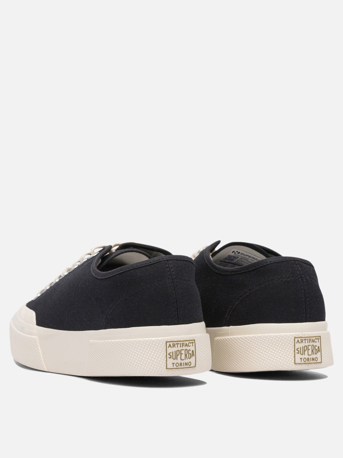 Low top sneakers 100% cotton - 100% rubber  Black - Superga Men | PDP | VIETTI Online Store | thumbnail_4