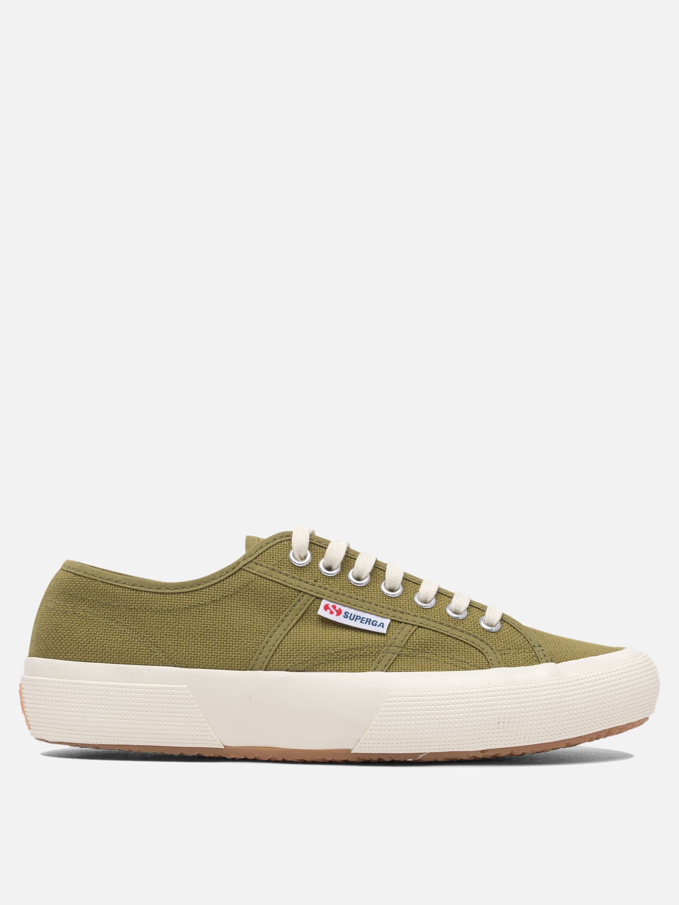 Low top sneakers 100% cotton - 100% rubber  Green - Superga Men | PDP | VIETTI Online Store | thumbnail