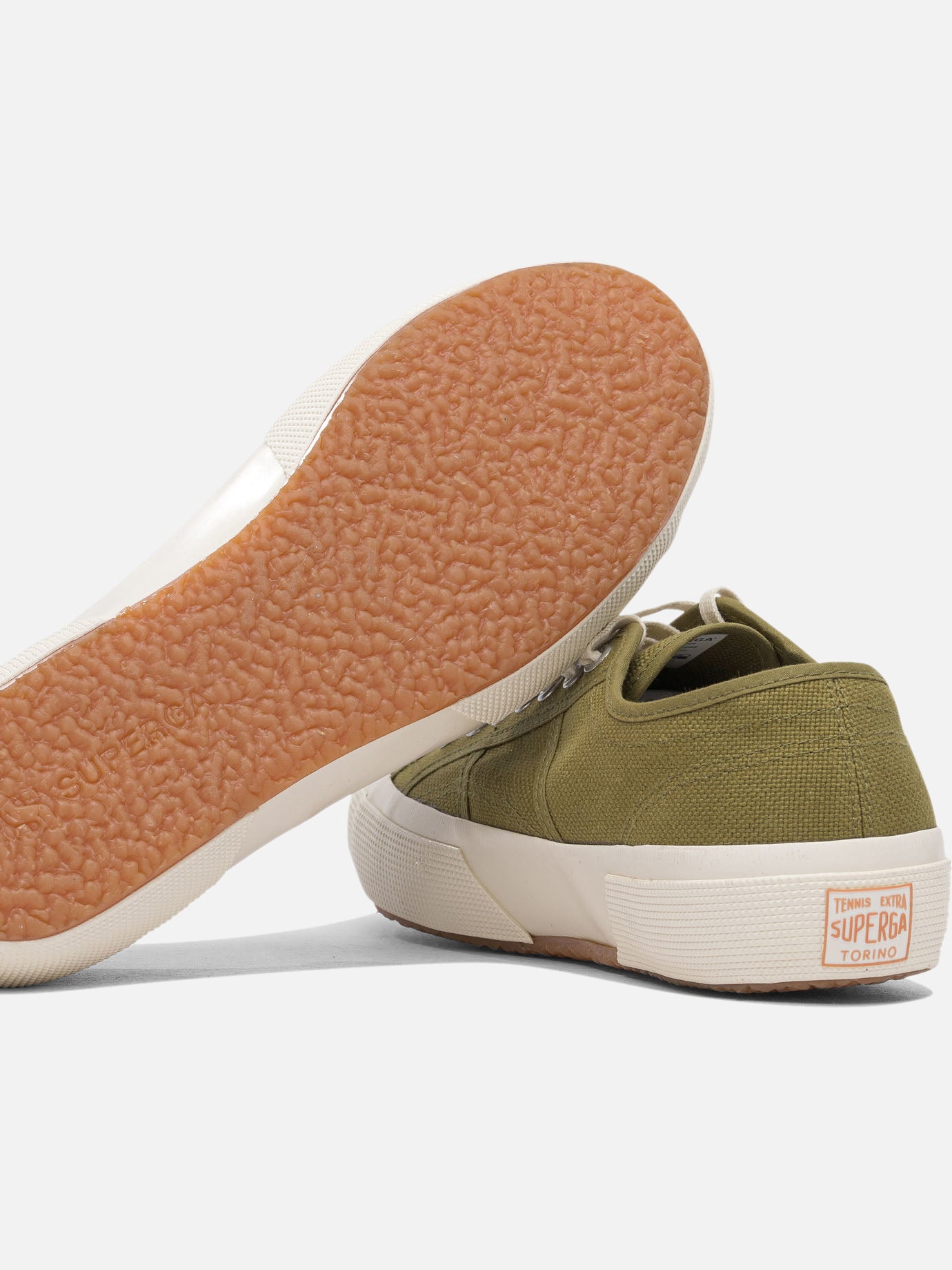 Low top sneakers 100% cotton - 100% rubber  Green - Superga Men | PDP | VIETTI Online Store | thumbnail_5
