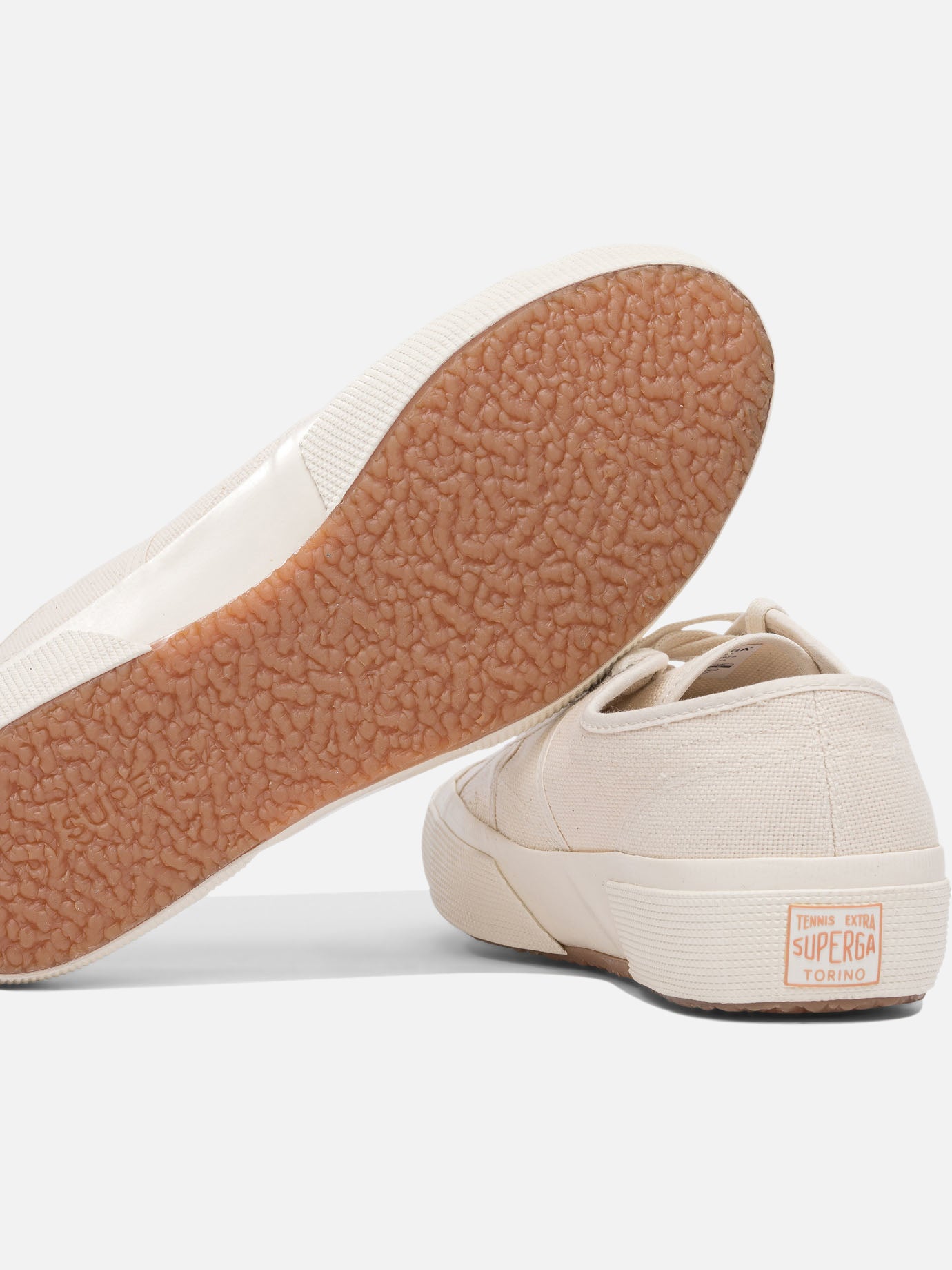 Low top sneakers 100% cotton - 100% rubber  Beige - Superga Men | PDP | VIETTI Online Store | Zoom-Modal_5
