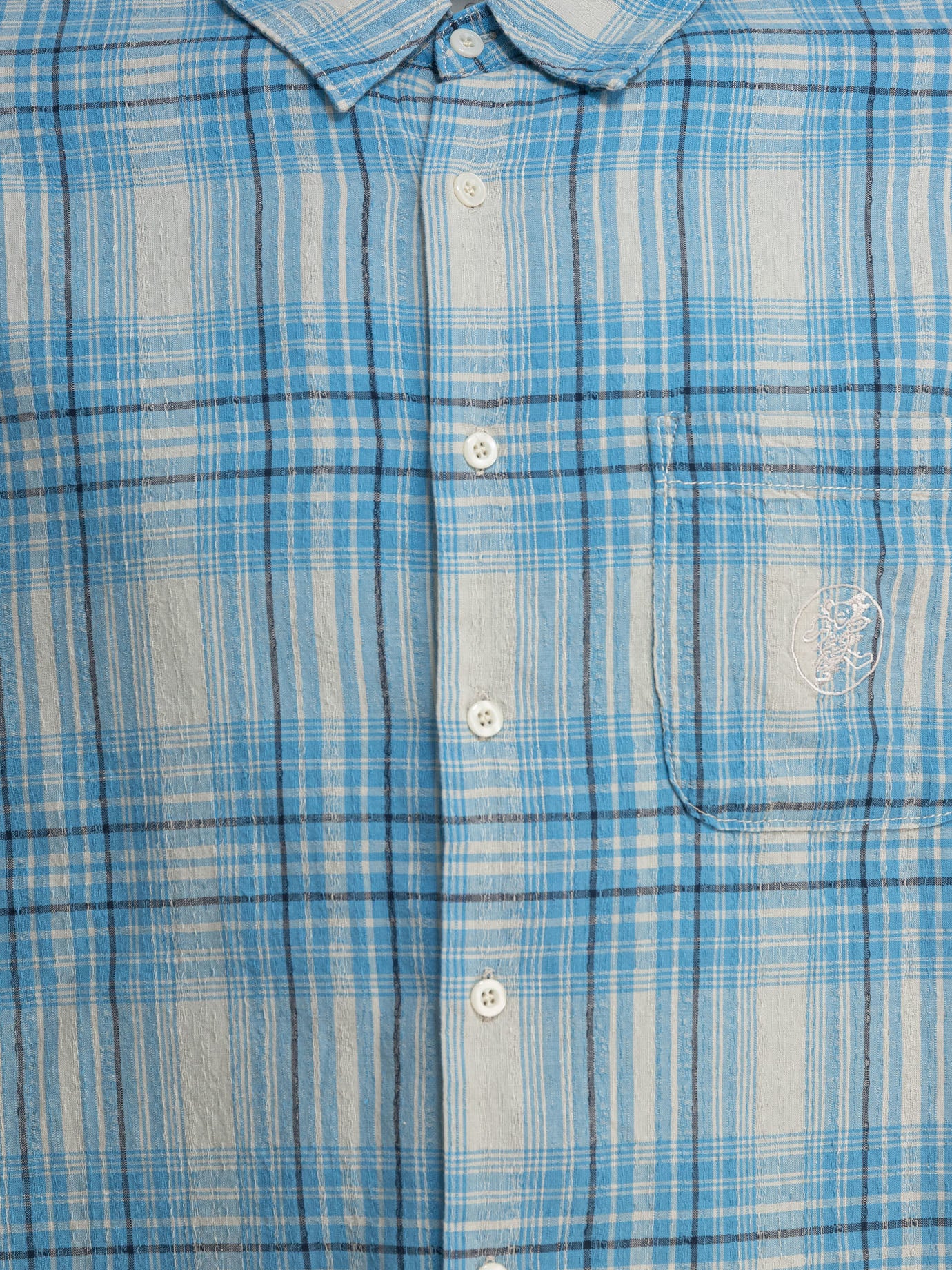 Casual shirts Check  Light blue - Thisisneverthat® Men | PDP | VIETTI Online Store | thumbnail_3