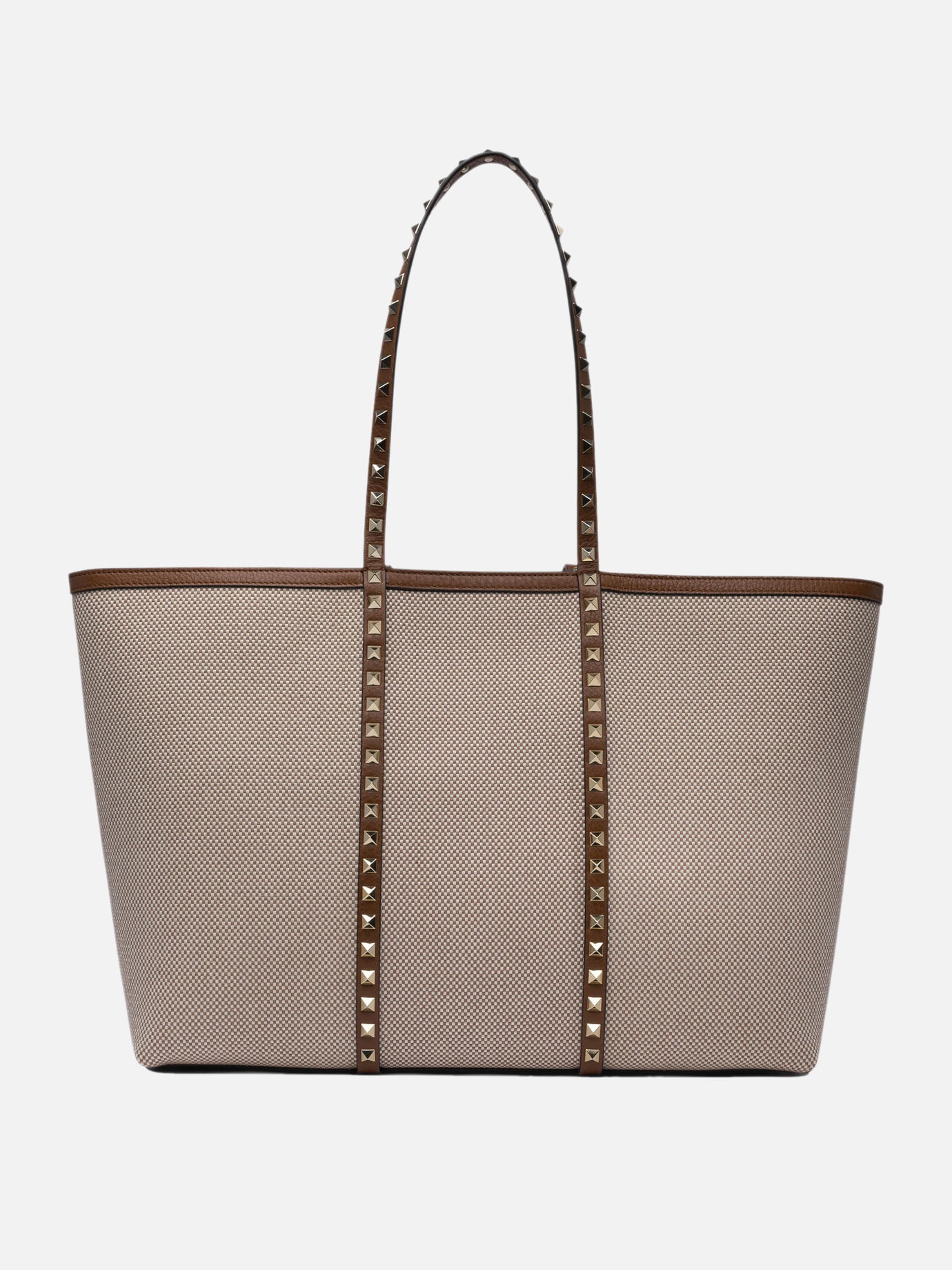 Valentino Garavani "Rockstud" tote bag Beige