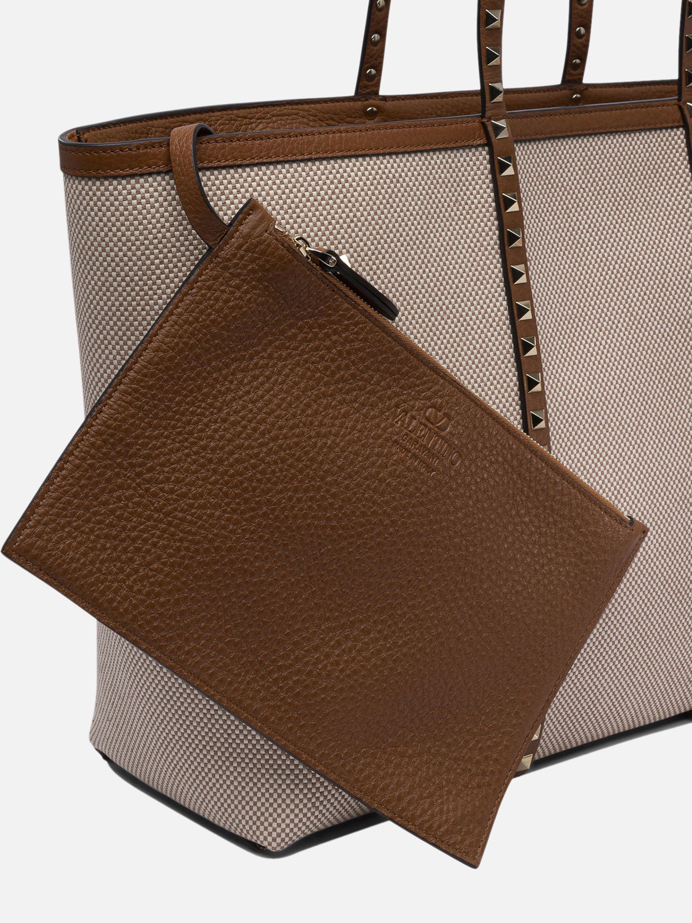 Valentino Garavani "Rockstud" tote bag Beige