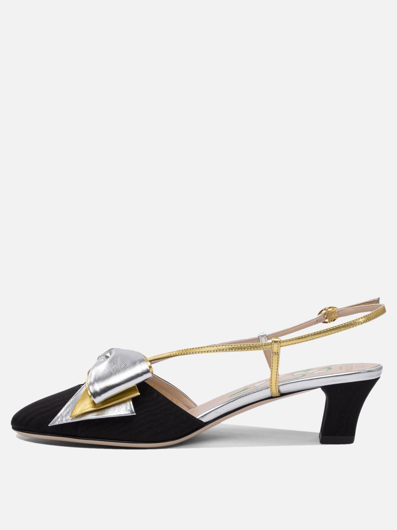 Slingbacks 100% leather - 100% leather  Black - Valentino Garavani Women | PDP | VIETTI Online Store | Zoom-Modal_3
