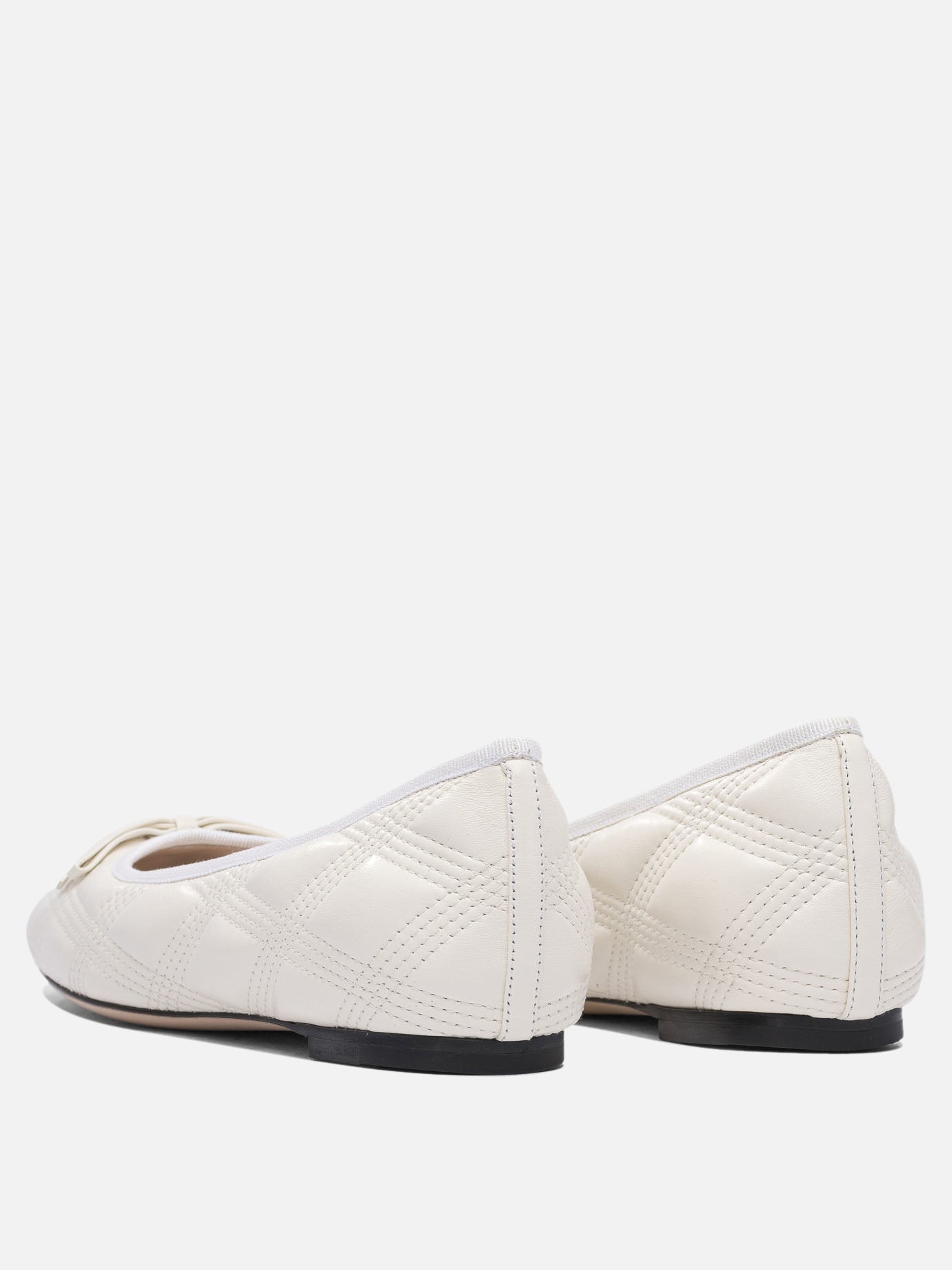 Classic ballet flats 100% leather - 100% leather  White - Valentino Garavani Women | PDP | VIETTI Online Store | thumbnail_4