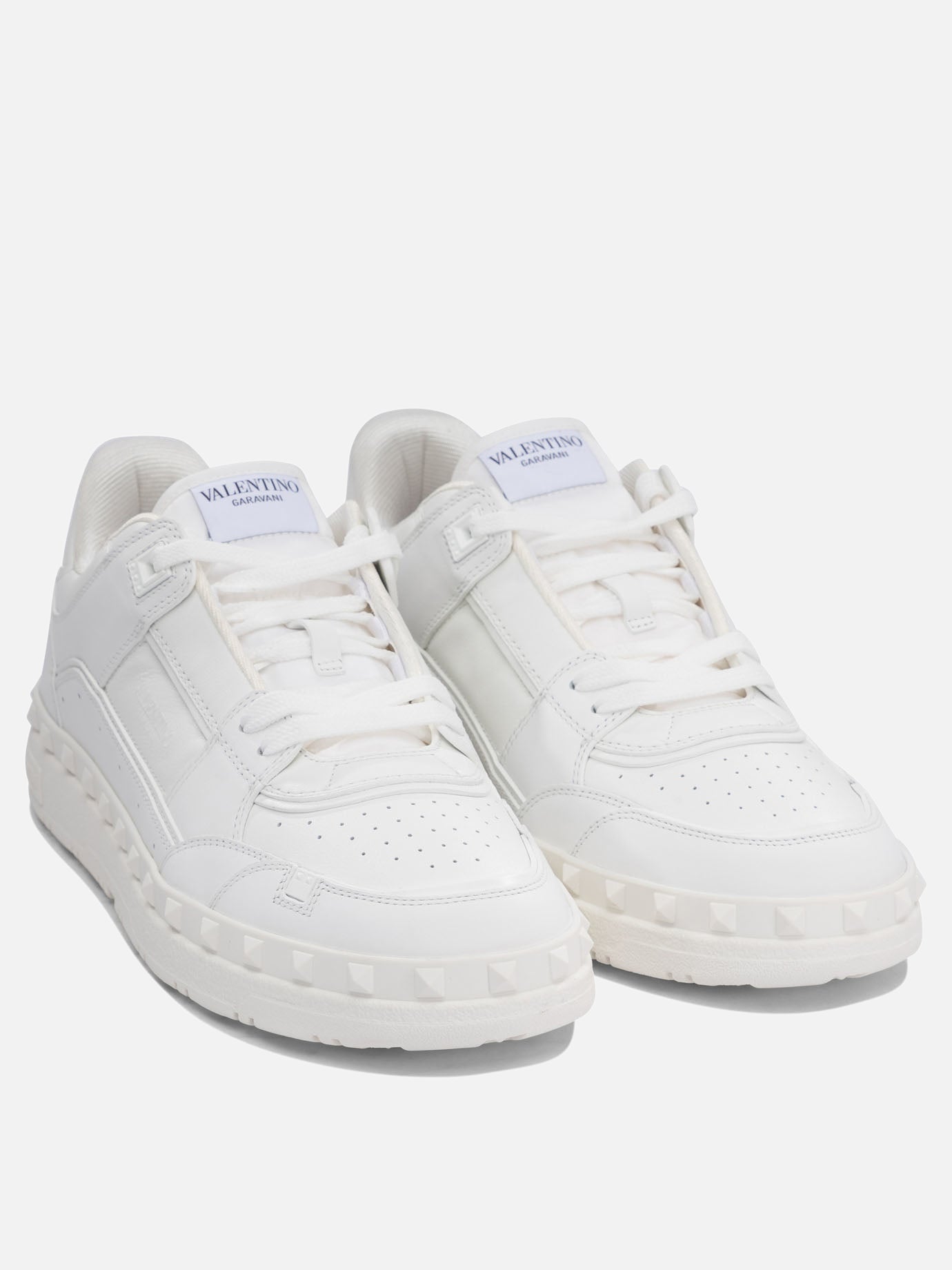 Low top sneakers 100% leather - 100% rubber  White - Valentino Garavani Men | PDP | VIETTI Online Store | thumbnail_2