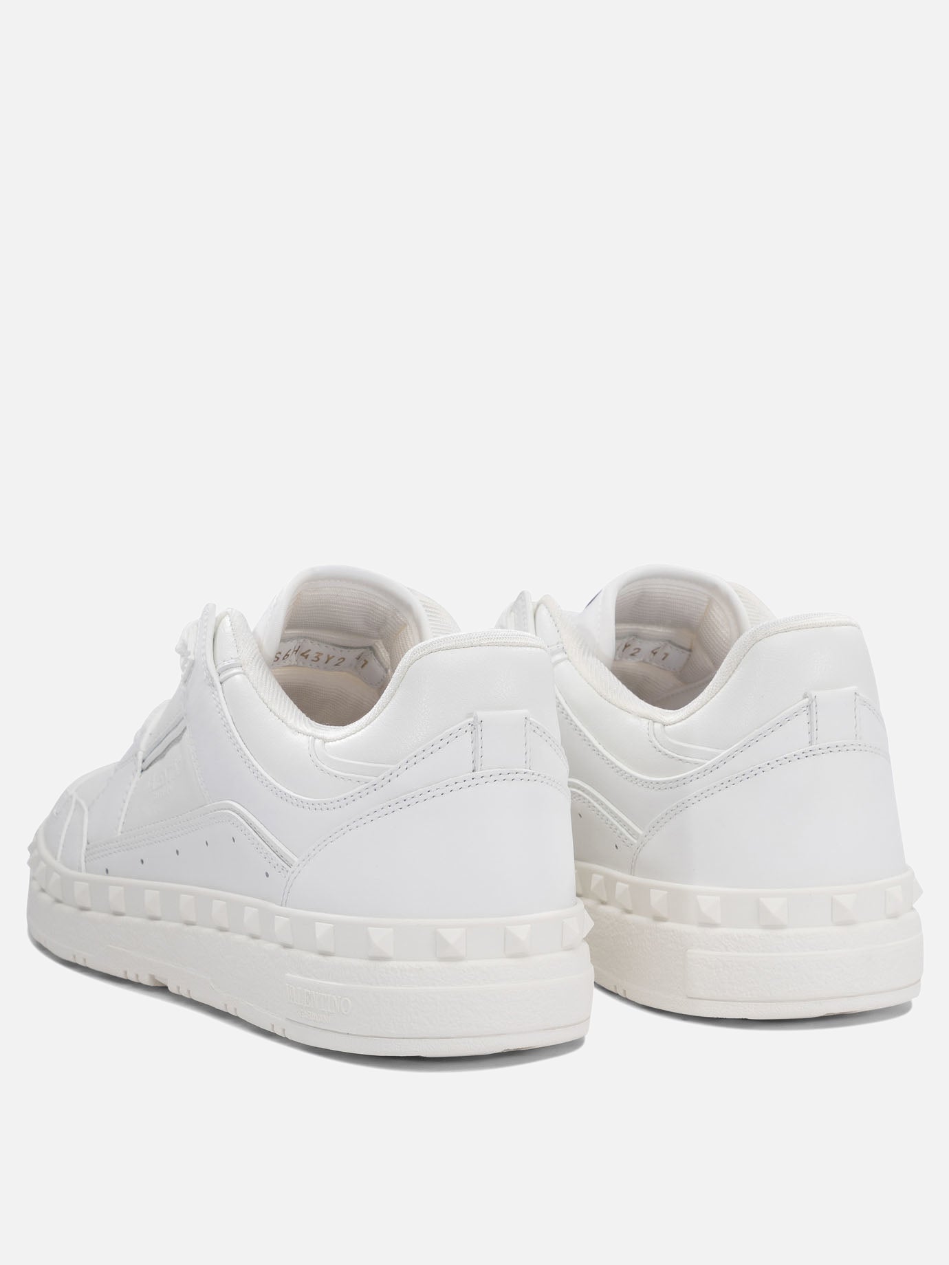 Low top sneakers 100% leather - 100% rubber  White - Valentino Garavani Men | PDP | VIETTI Online Store | thumbnail_4