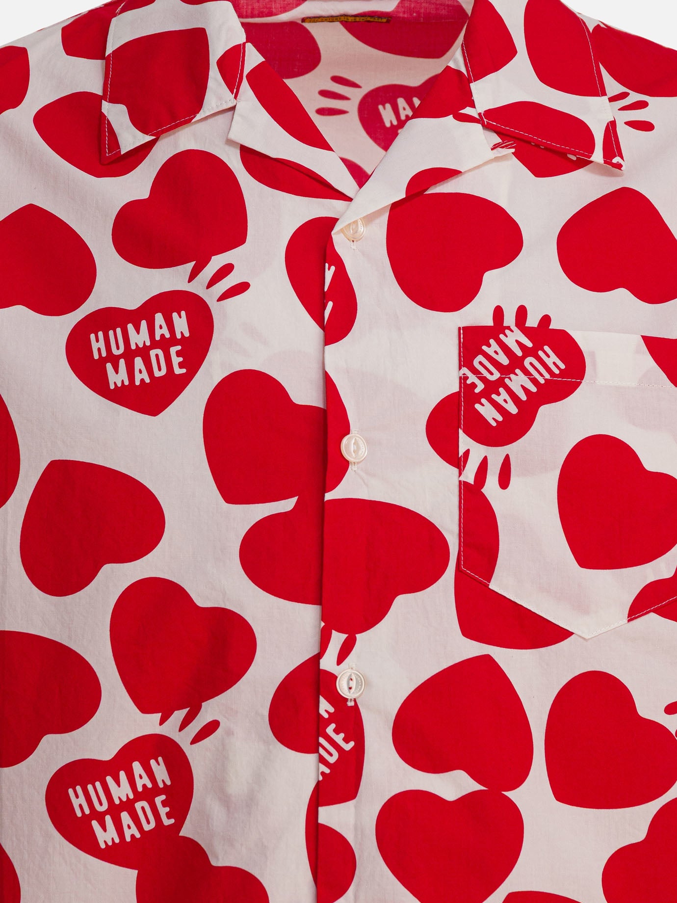 Casual shirts Print  White - Human Made Men | PDP | VIETTI Online Store | Zoom-Modal_3
