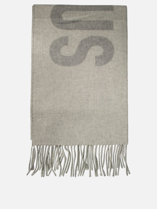Fringed scarves 100% wool  Grey - Jacquemus Men | PDP | VIETTI Online Store 
