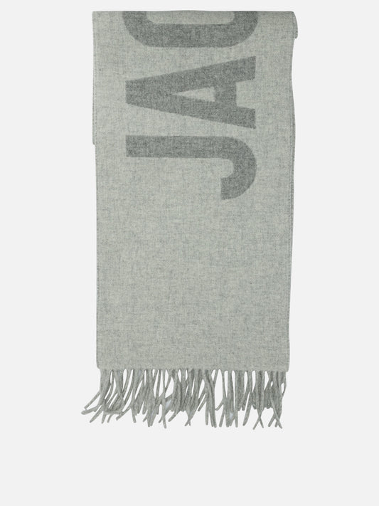 Fringed scarves 100% wool  Grey - Jacquemus Men | PLP | VIETTI Online Store 
