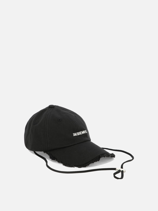 Trucker caps Logo  Black - Jacquemus Men | PDP | VIETTI Online Store | 2

