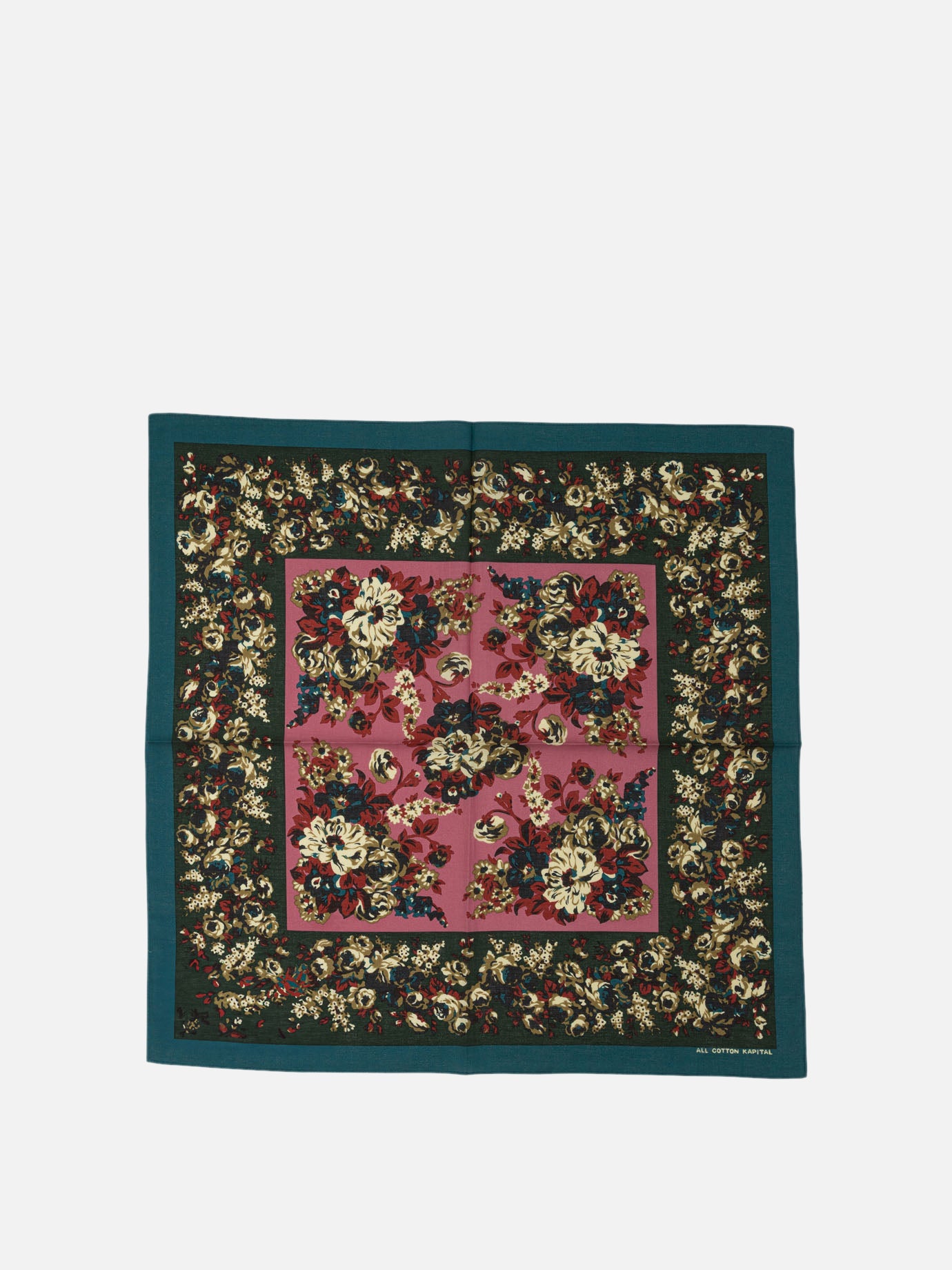 Silk scarves 100% cotton  Green - KAPITAL Men | PDP | VIETTI Online Store | thumbnail