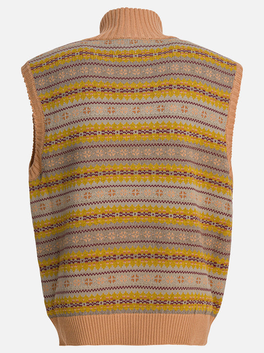 Cardigans Embroidered  Orange - KAPITAL Men | PLP | VIETTI Online Store | 2
