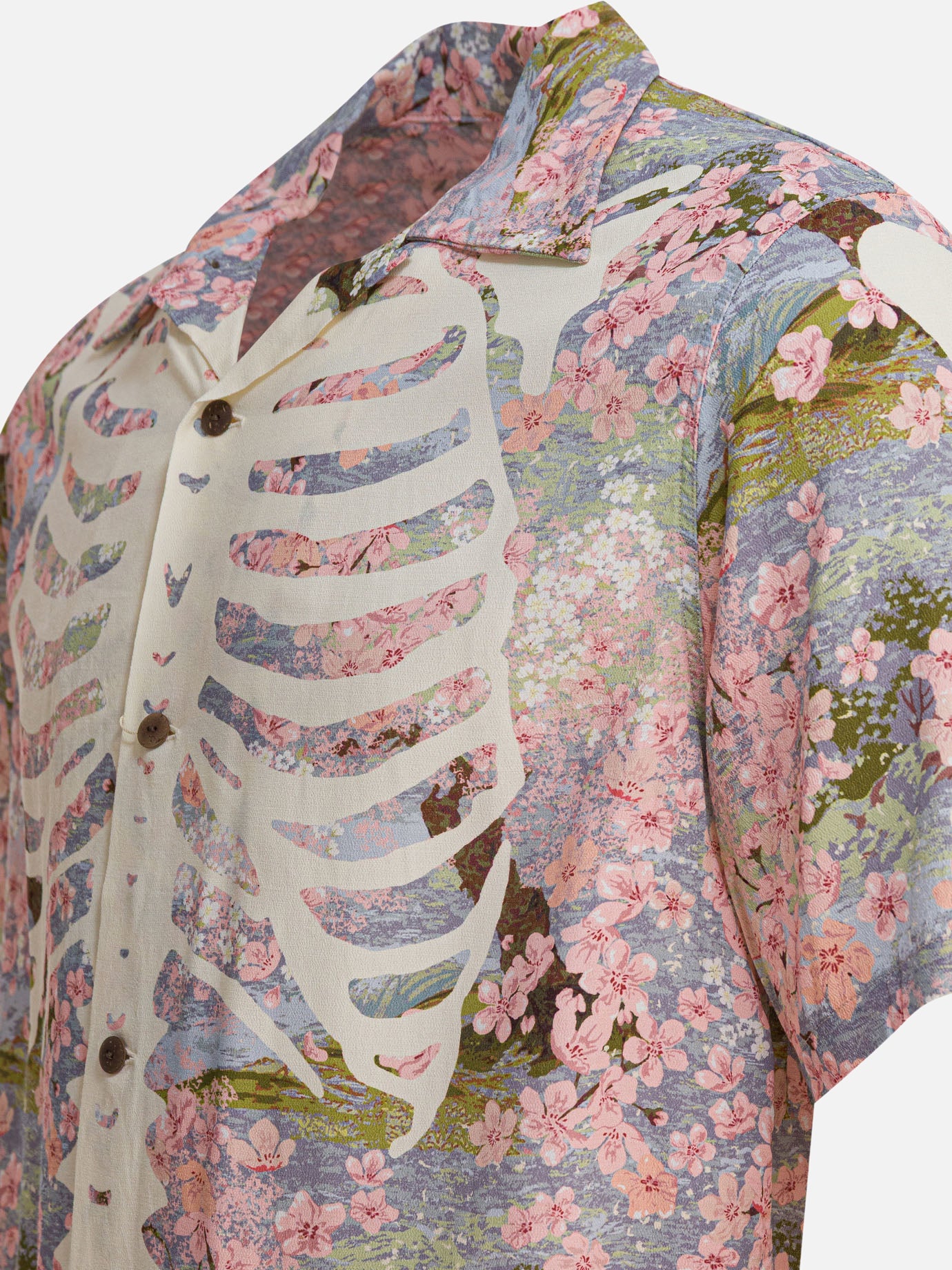 Casual shirts Floral  Light blue - KAPITAL Men | PDP | VIETTI Online Store | Zoom-Modal_4
