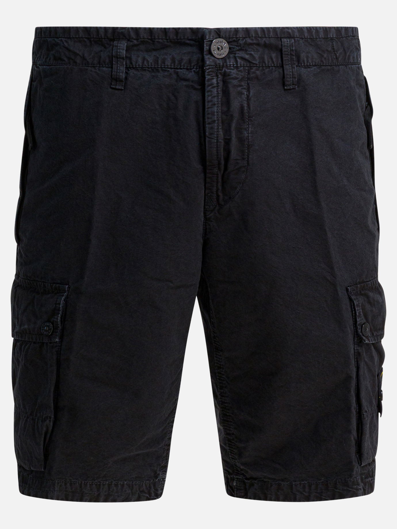 Cargo shorts Logo  Black - Stone Island Men | PDP | VIETTI Online Store | thumbnail