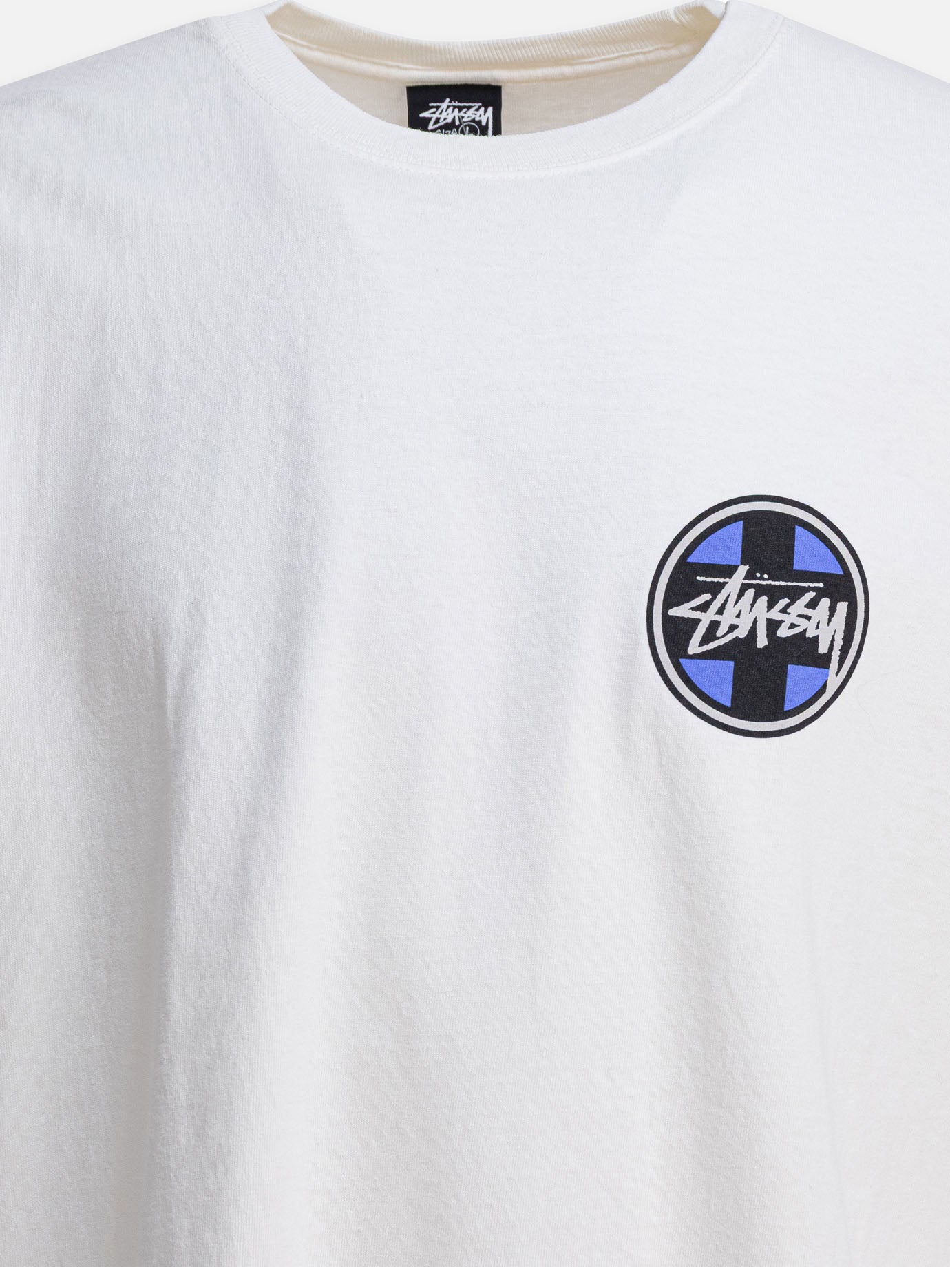 Crewneck t-shirts Logo  Beige - Stüssy Men | PDP | VIETTI Online Store | Zoom-Modal_3
