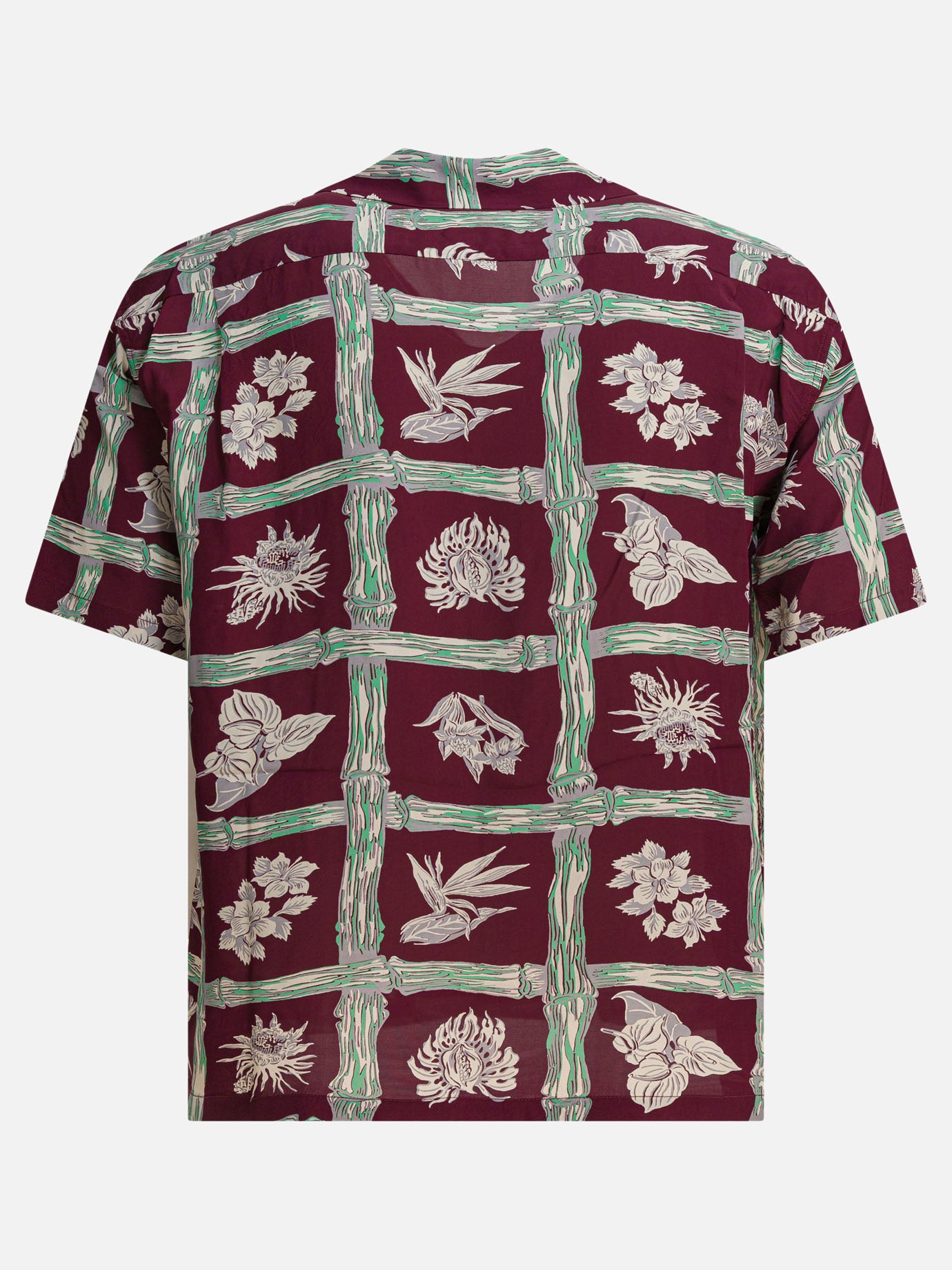 Casual shirts Floral  Bordeaux - Sun Surf Men | PDP | VIETTI Online Store | thumbnail_2