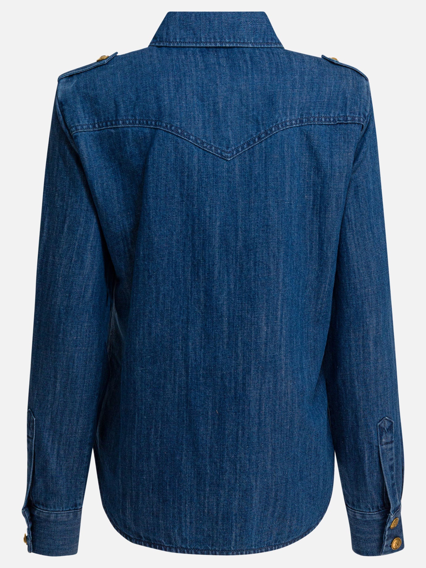 Casual shirts Solid colour  Blue - Valentino Women | PDP | VIETTI Online Store | Zoom-Modal_2
