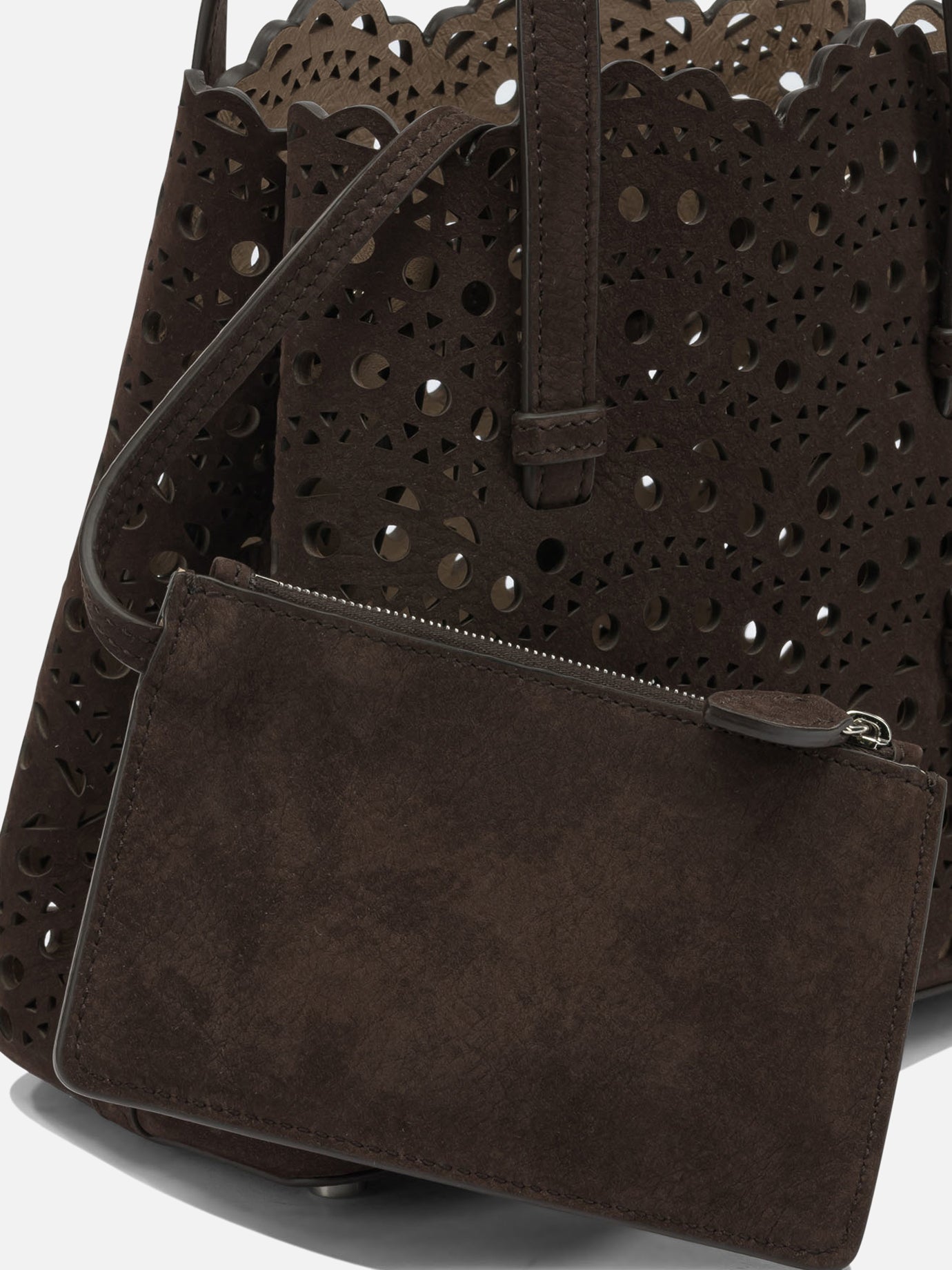 Small bags 100% calf leather  Brown - Alaïa Women | PDP | VIETTI Online Store | Zoom-Modal_4
