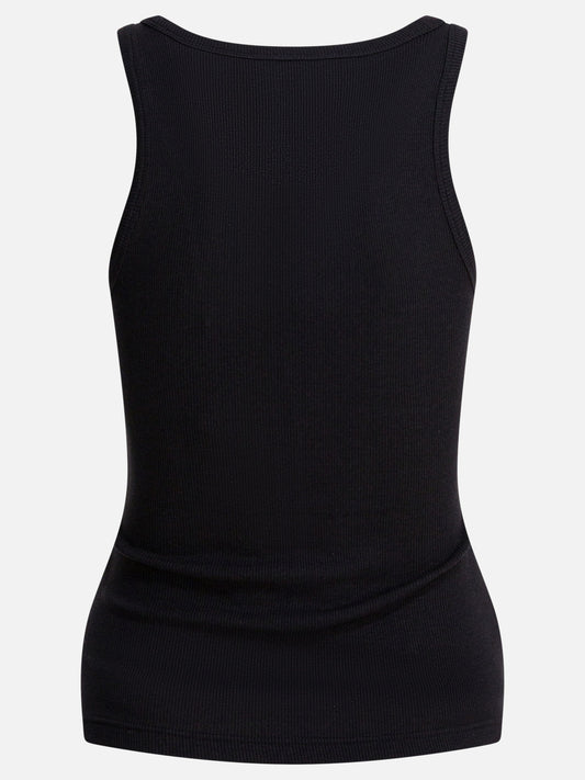 Tank tops Solid colour  Black - Alaïa Women | PLP | VIETTI Online Store | 2
