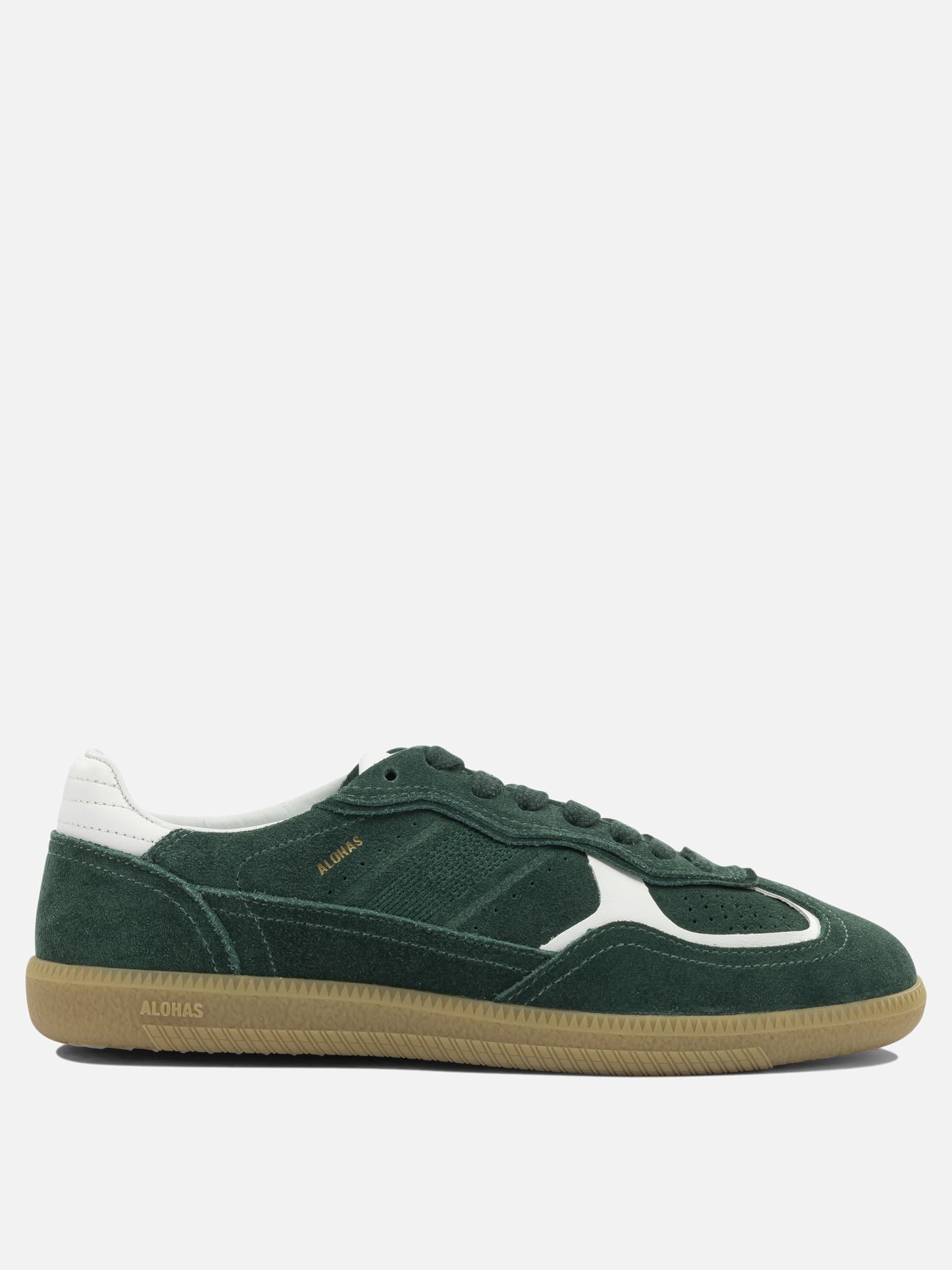 Low top sneakers 100% cow suede - 100% rubber  Green - Alohas Women | PDP | VIETTI Online Store | Zoom-Modal
