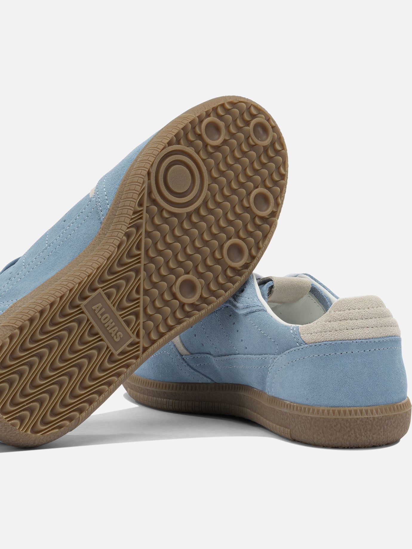 Low top sneakers 100% cow suede - 100% rubber  Light blue - Alohas Women | PDP | VIETTI Online Store | Zoom-Modal_5
