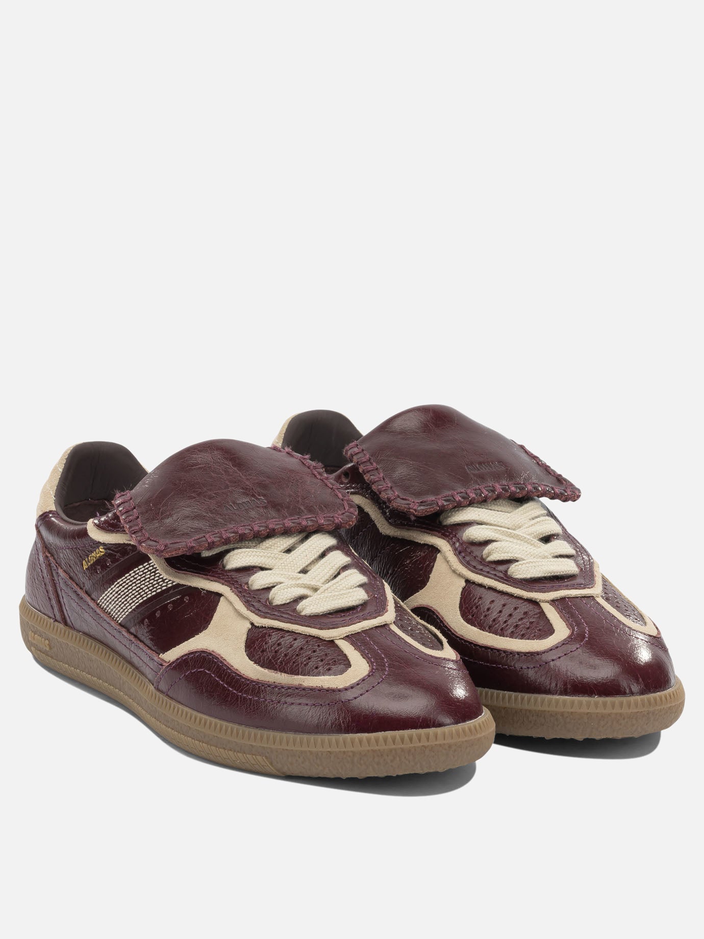 Low top sneakers 100% leather  Brown - Alohas Women | PDP | VIETTI Online Store | thumbnail_2