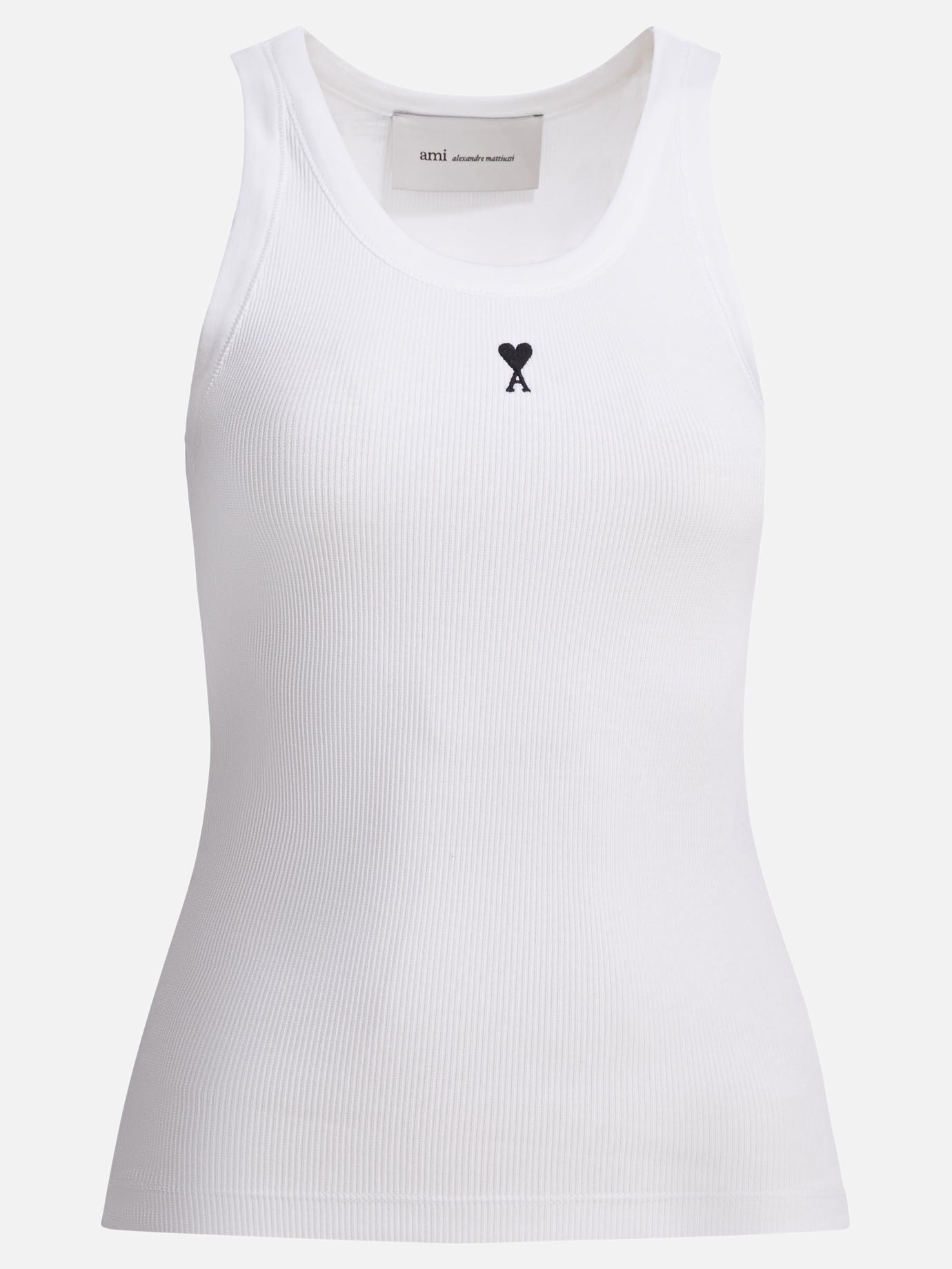 Tank tops Logo  White - Ami Paris Women | PDP | VIETTI Online Store | Zoom-Modal
