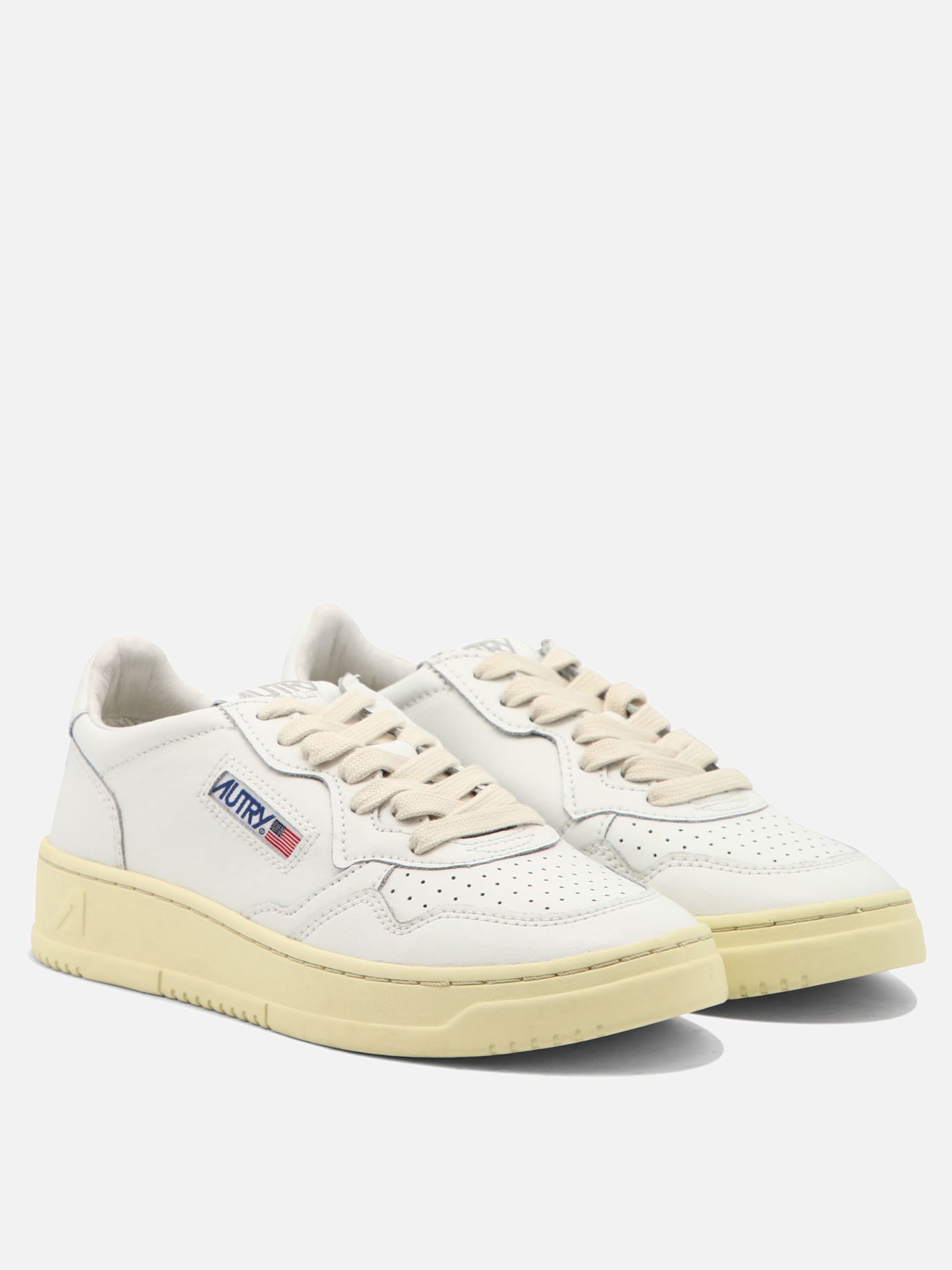 Low top sneakers 100% cow leather - 100% rubber  White - Autry Women | PDP | VIETTI Online Store | Zoom-Modal_2
