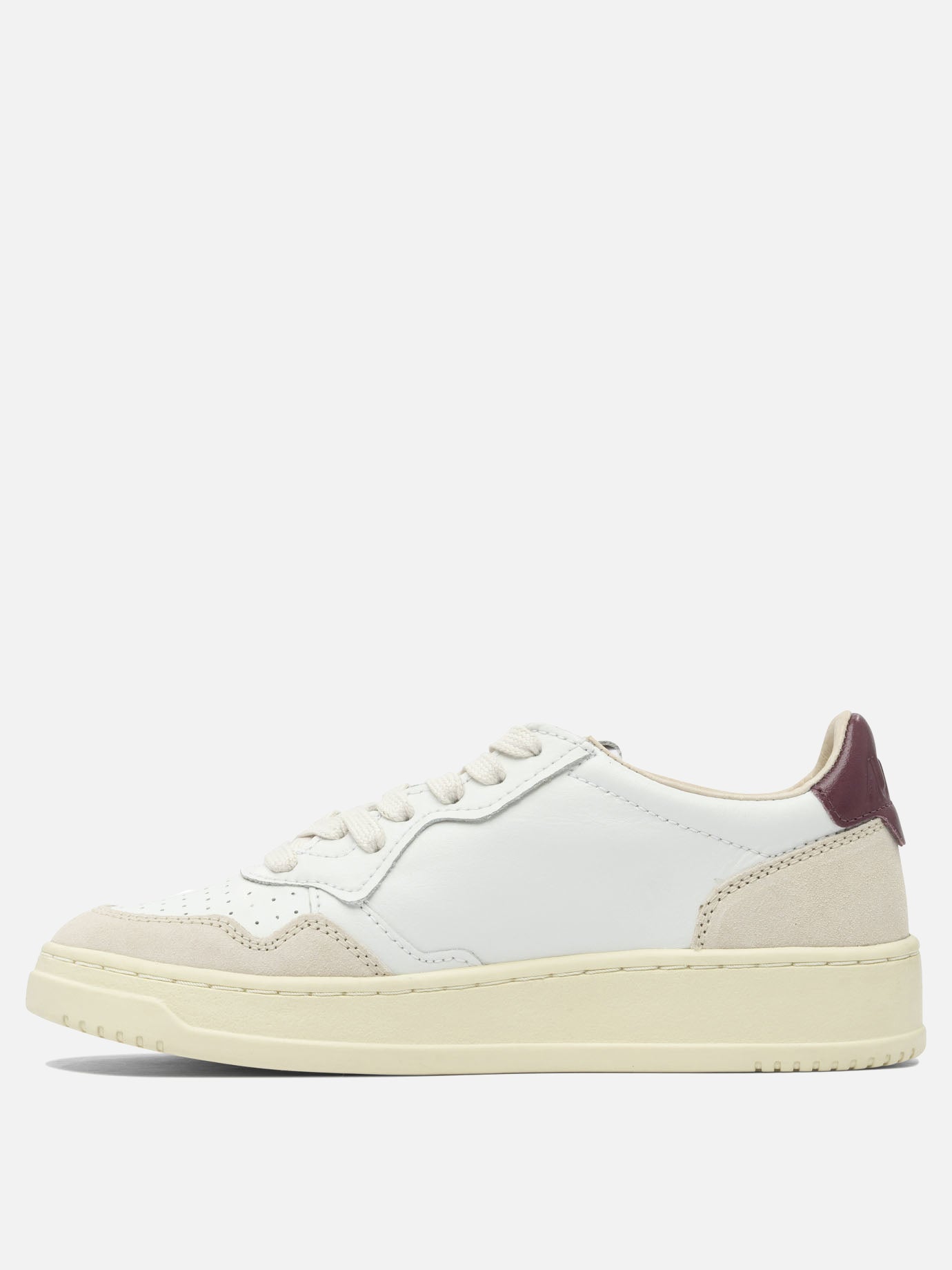 Low top sneakers 90% cow leather 10% nylon - 100% rubber  White - Autry Women | PDP | VIETTI Online Store | Zoom-Modal_3
