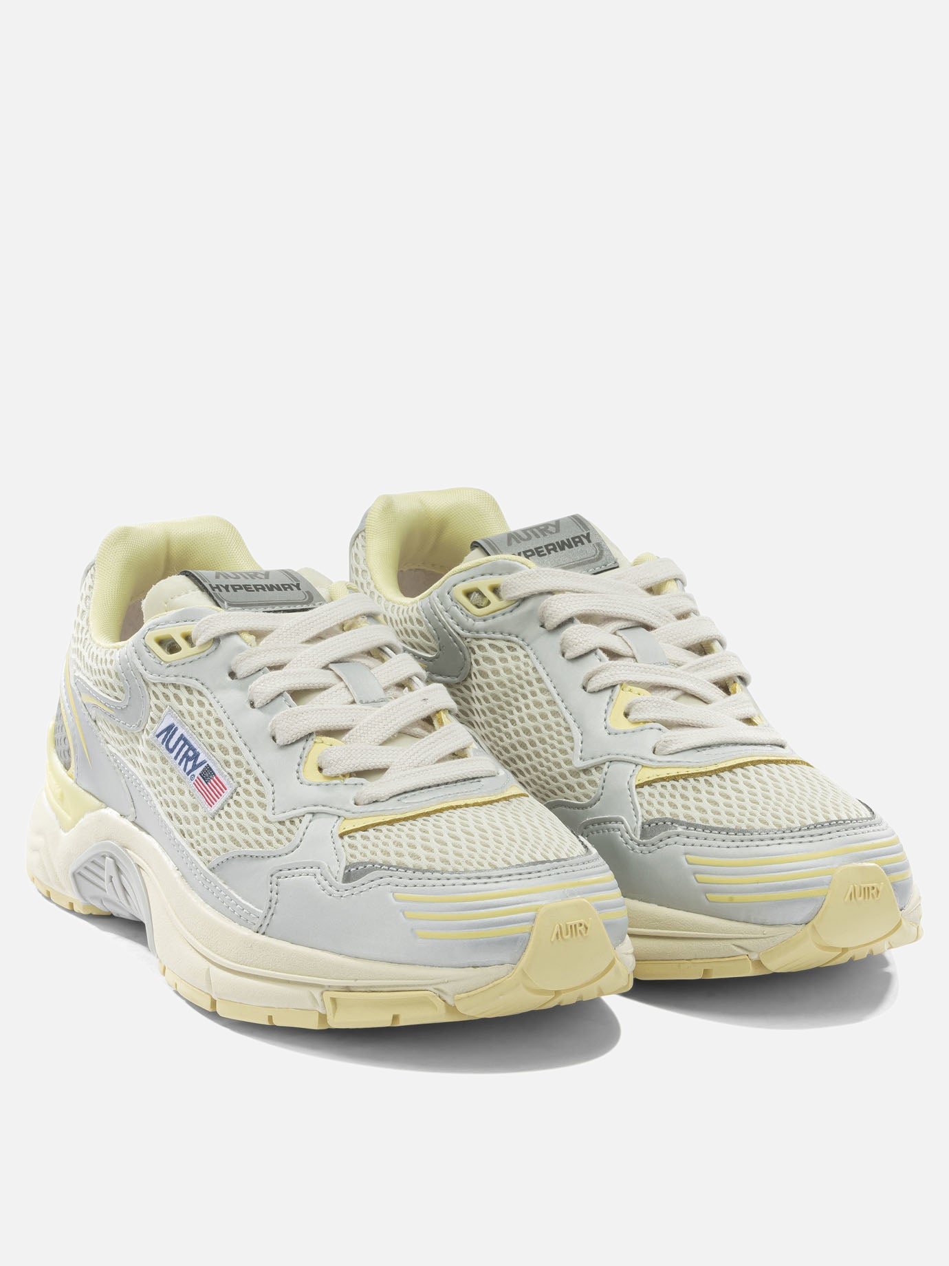 Low top sneakers 50% leather 50% mesh - 100% rubber  Grey - Autry Women | PDP | VIETTI Online Store | Zoom-Modal_2
