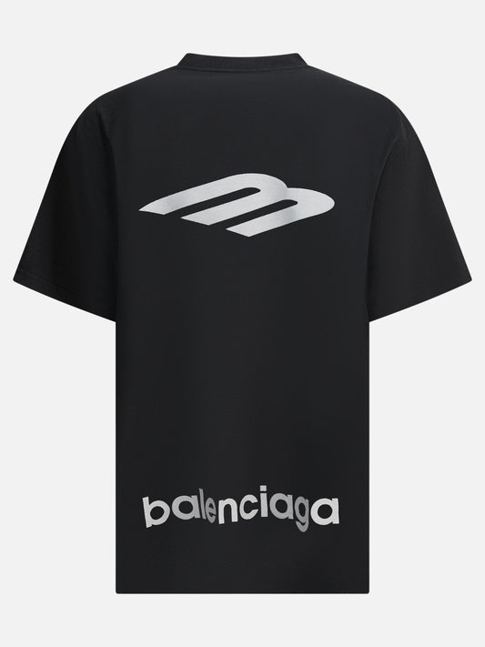 Crewneck t-shirts Logo  Black - Balenciaga Men | PLP | VIETTI Online Store | 2
