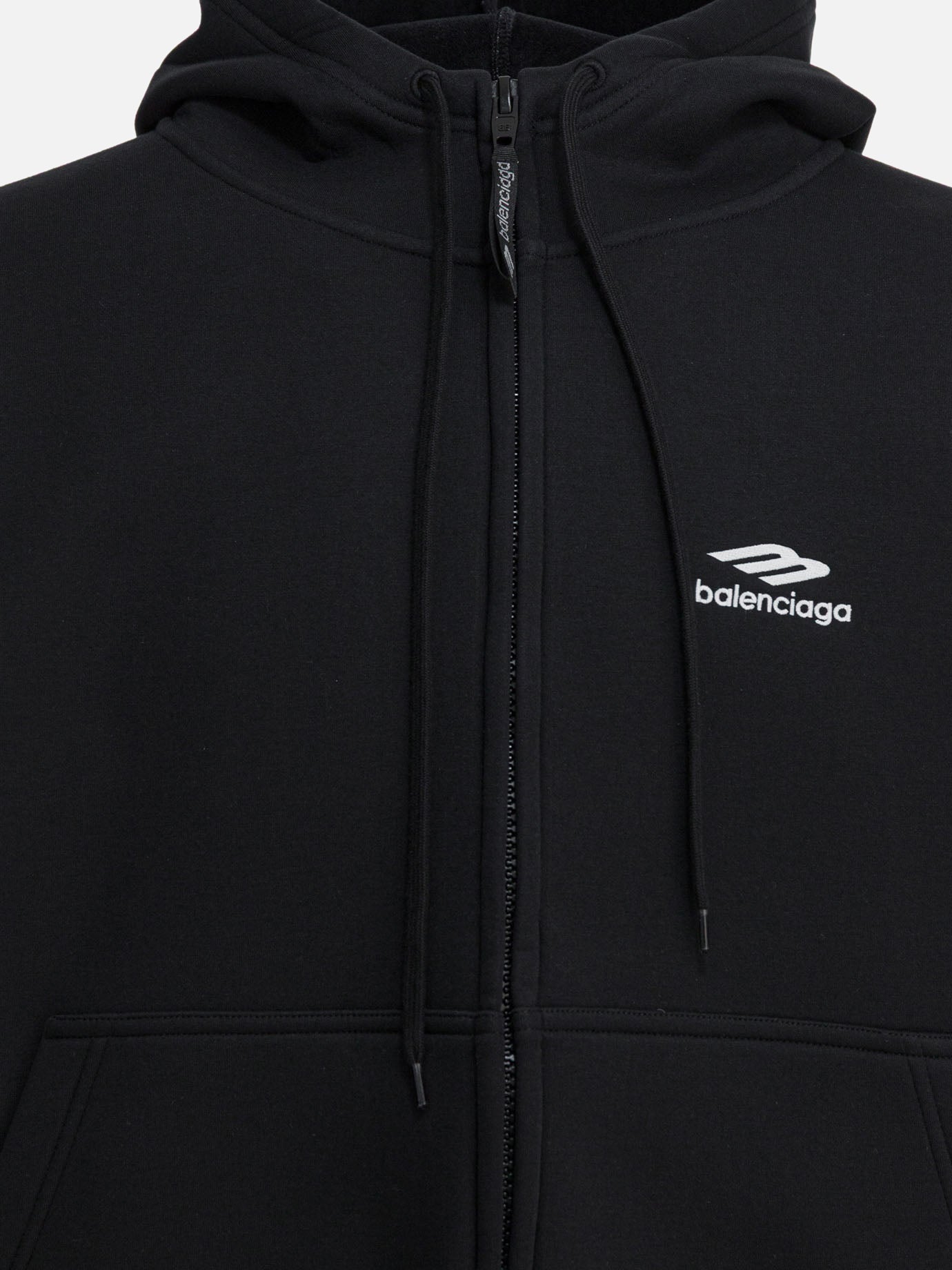 Hoodies Logo  Black - Balenciaga Men | PDP | VIETTI Online Store | Zoom-Modal_3

