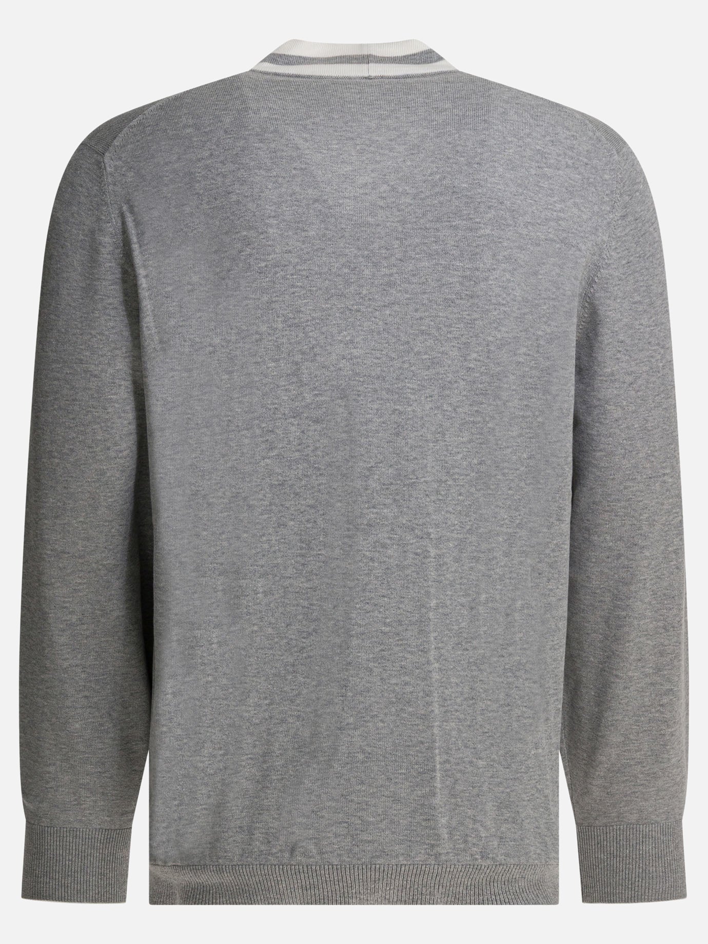 Cardigans Logo  Grey - Brunello Cucinelli Men | PDP | VIETTI Online Store | Zoom-Modal_2
