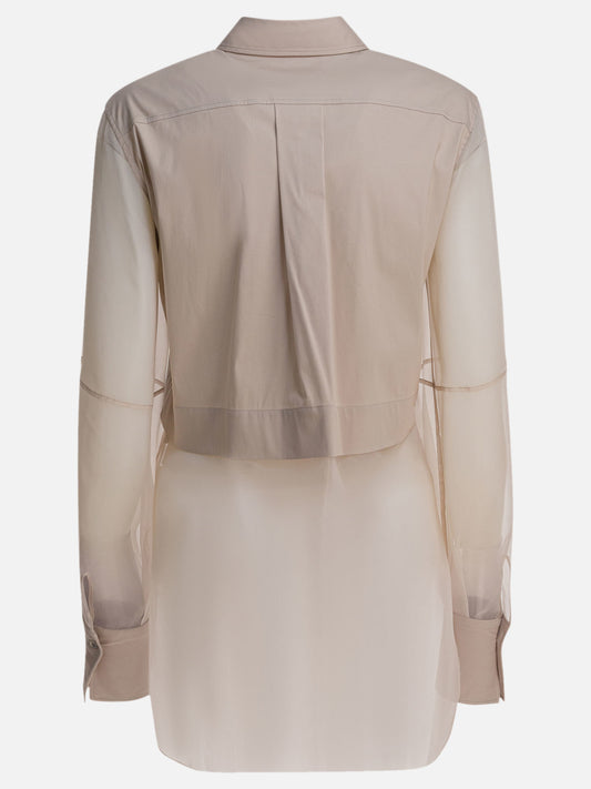 Casual shirts Solid colour  Grey - Brunello Cucinelli Women | PDP | VIETTI Online Store | 2
