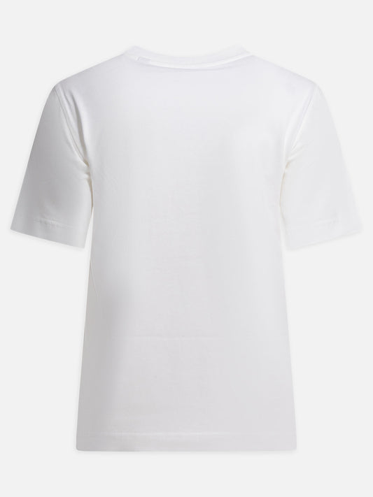 Crewneck t-shirts Logo  White - Burberry Women | PLP | VIETTI Online Store | 2

