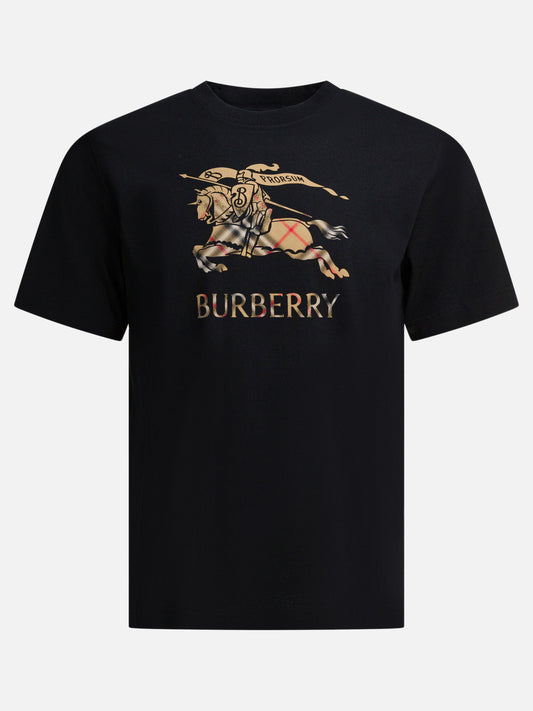 Crewneck t-shirts Graphics  Black - Burberry Men | PLP | VIETTI Online Store 
