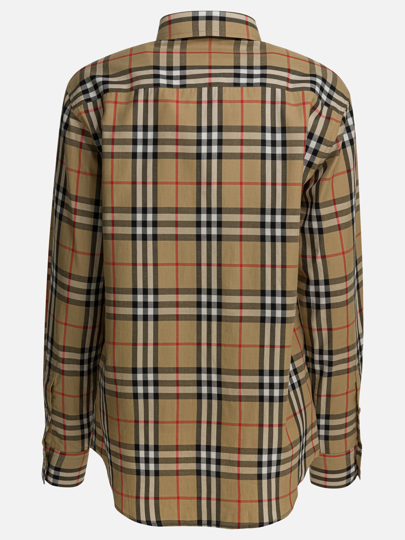 Casual shirts Check  Beige - Burberry Women | PDP | VIETTI Online Store | Zoom-Modal_2

