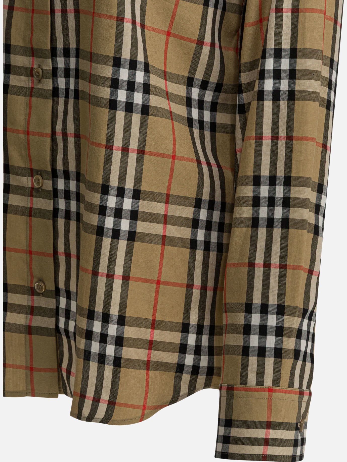 Casual shirts Check  Beige - Burberry Women | PDP | VIETTI Online Store | thumbnail_4