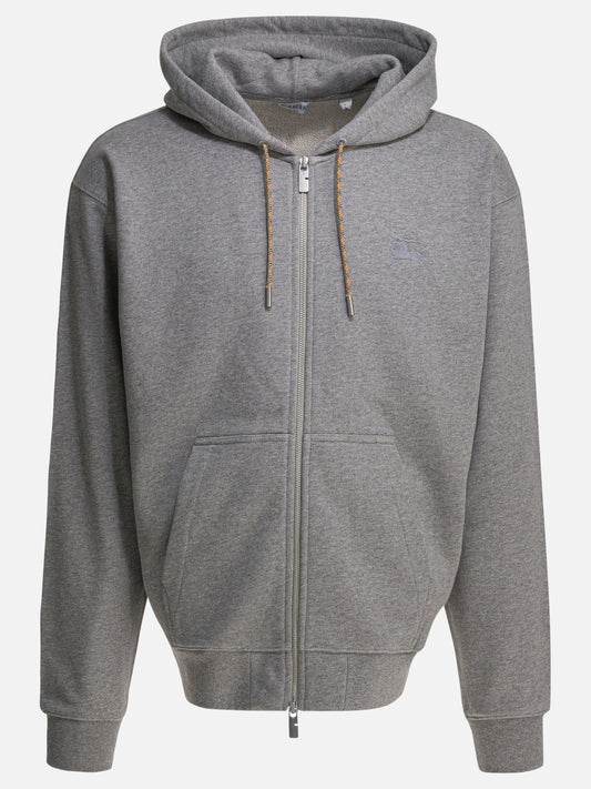 Full zip sweatshirts Solid colour  Grey - Burberry Men | PLP | VIETTI Online Store 
