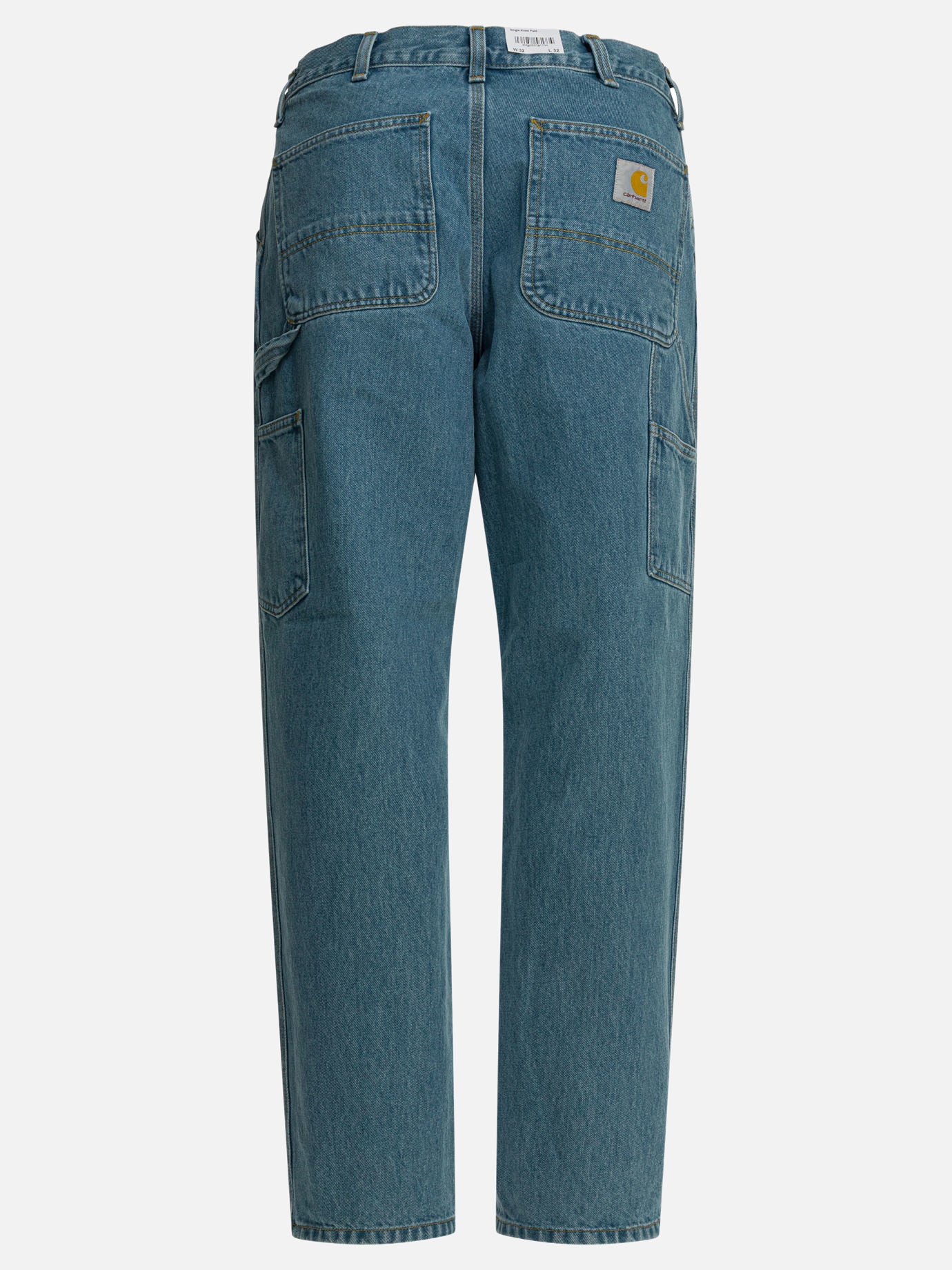 Wide-leg jeans 100% cotton  Blue - Carhartt WIP Men | PDP | VIETTI Online Store | thumbnail_2