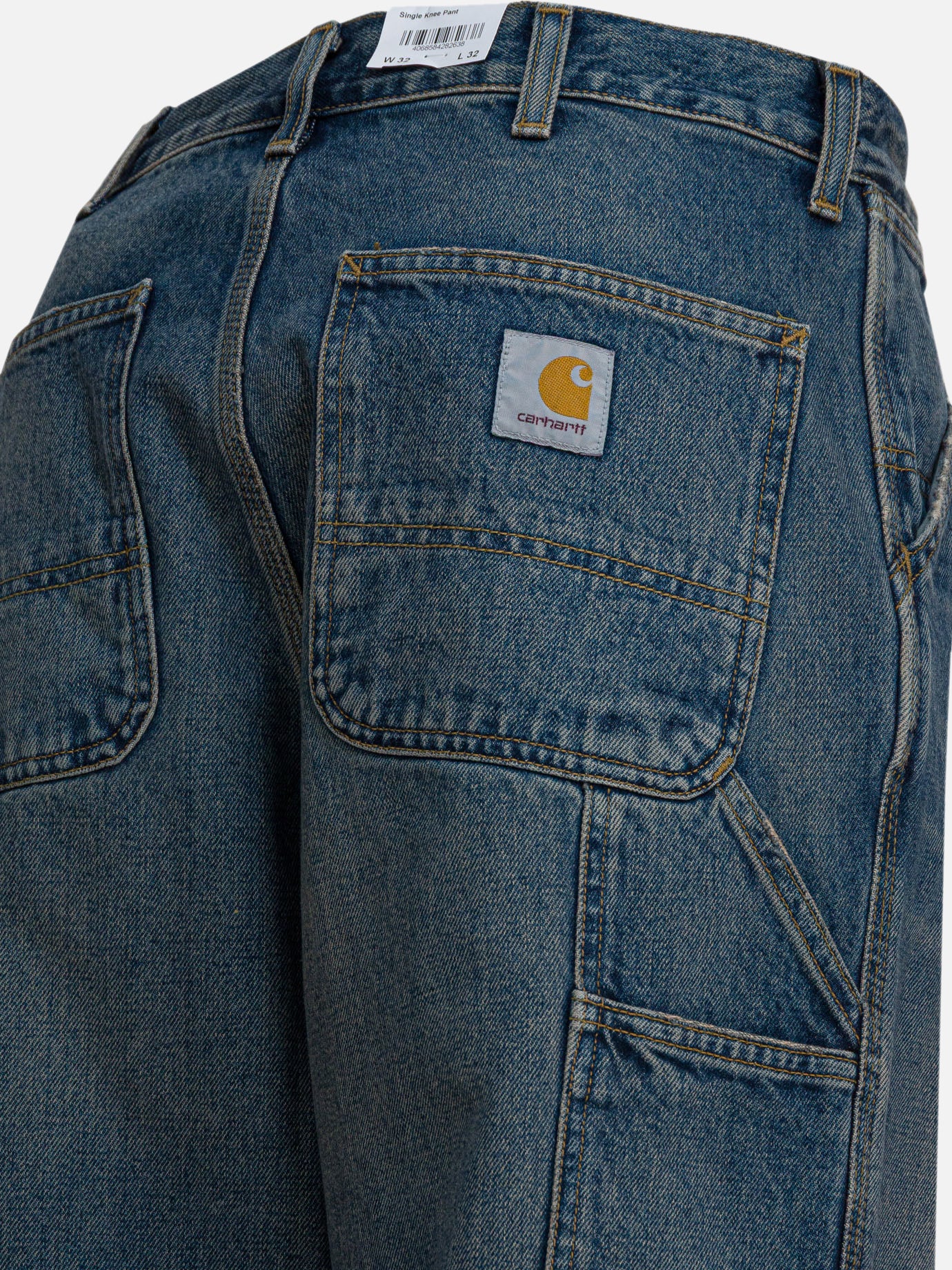 Wide-leg jeans Solid colour  Blue - Carhartt WIP Men | PDP | VIETTI Online Store | thumbnail_4