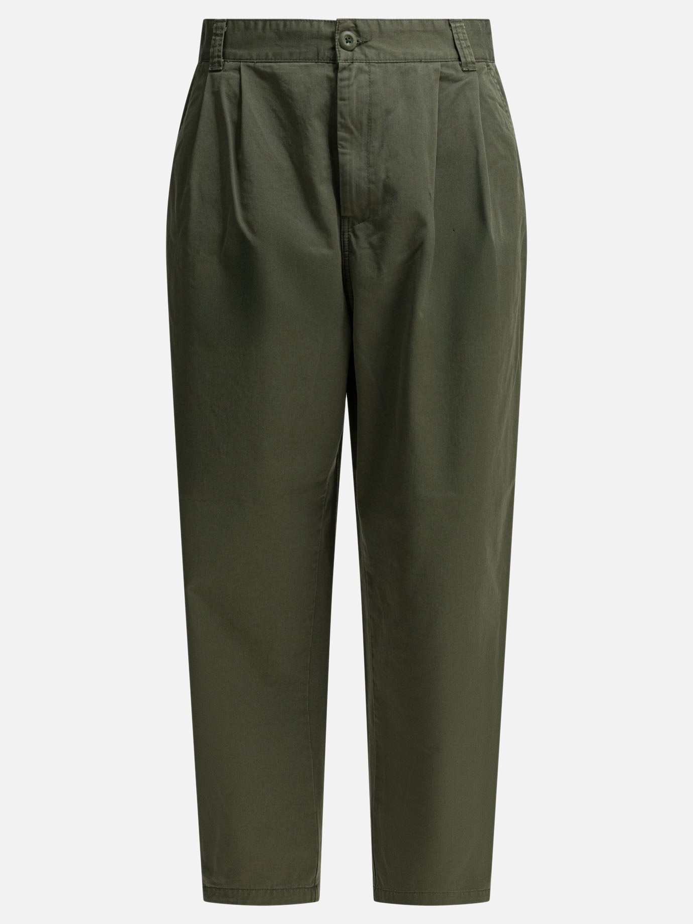 Leisure trousers 100% cotton  Green - Carhartt WIP Men | PDP | VIETTI Online Store | Zoom-Modal
