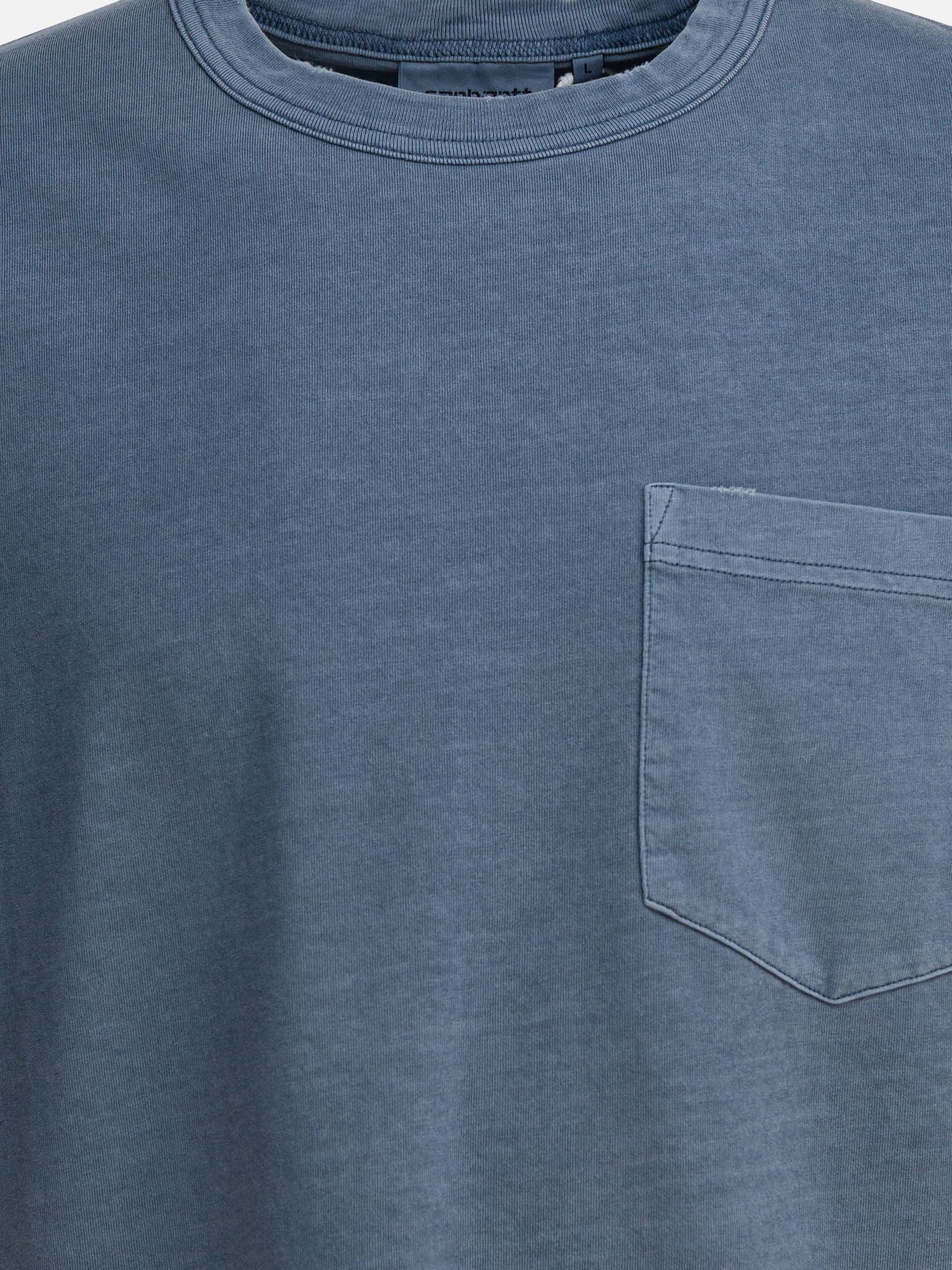Crewneck t-shirts Logo  Light blue - Carhartt WIP Men | PDP | VIETTI Online Store | thumbnail_3
