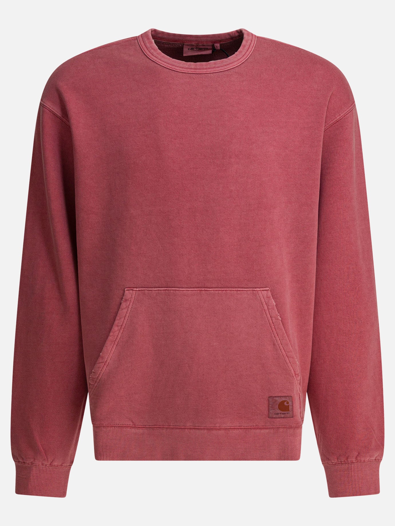 Crewnecks Logo  Pink - Carhartt WIP Men | PDP | VIETTI Online Store | thumbnail