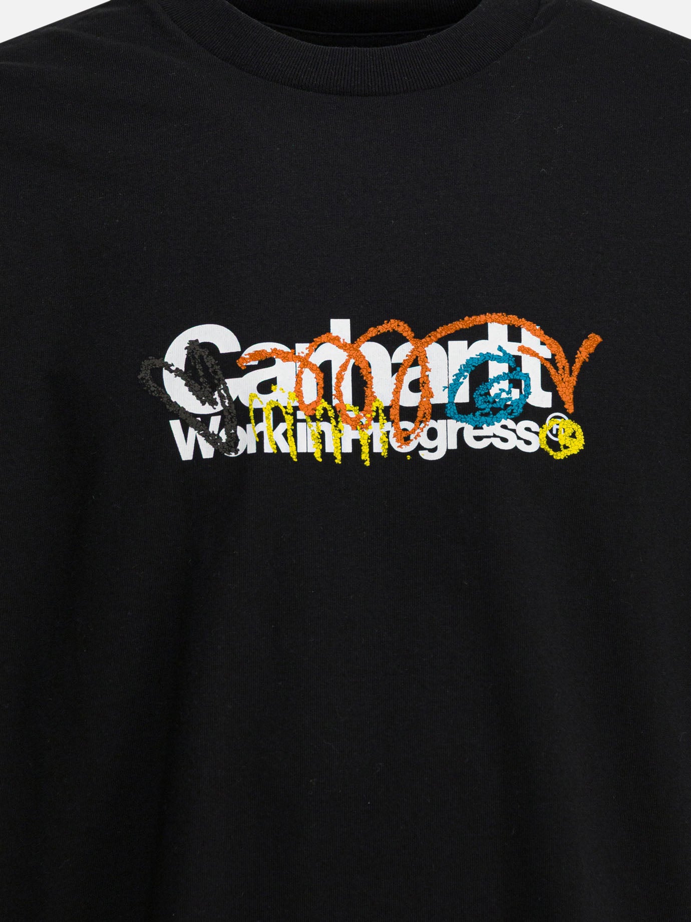 Crewneck t-shirts 100% cotton  Black - Carhartt WIP Men | PDP | VIETTI Online Store | Zoom-Modal_3
