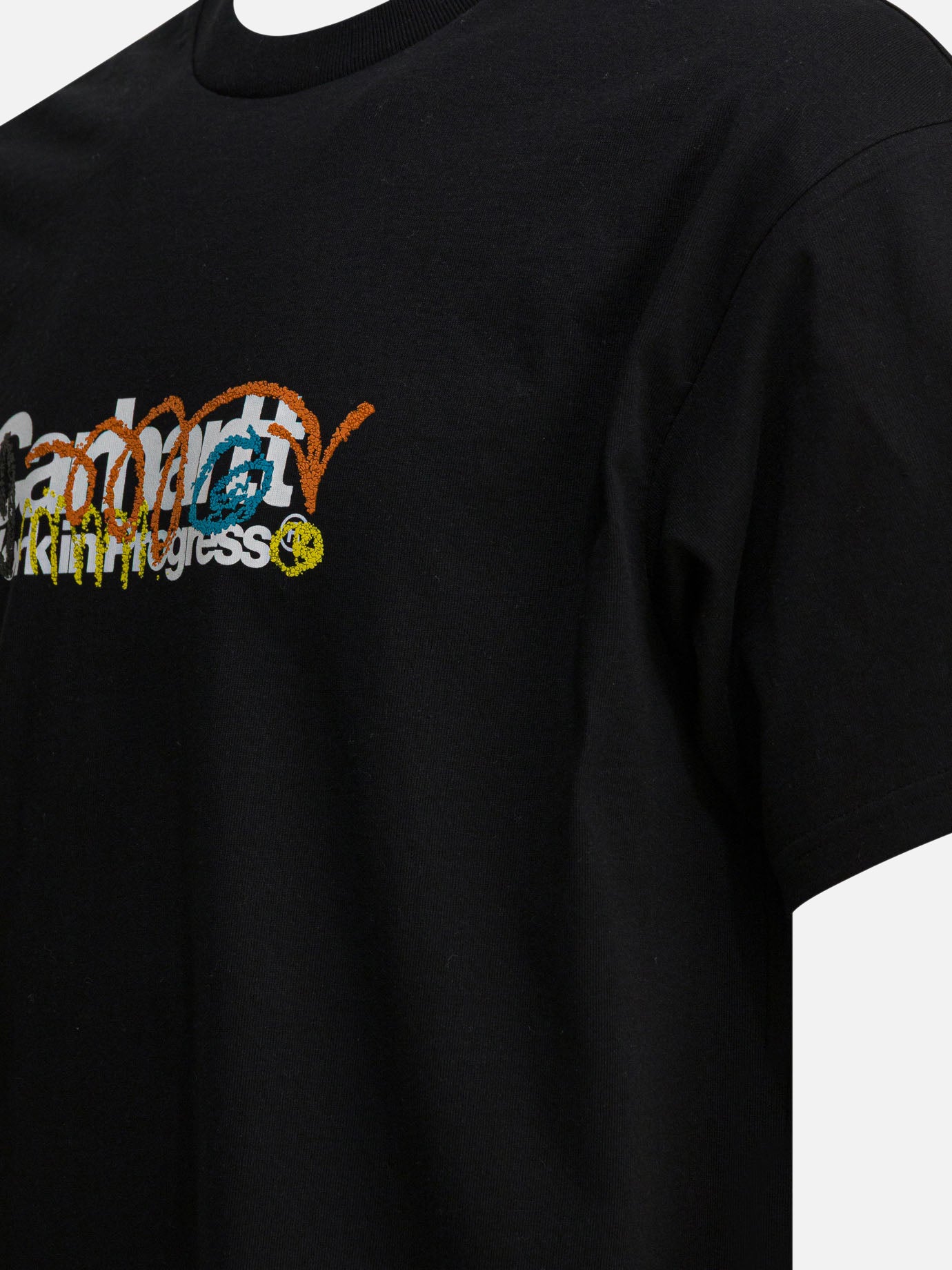 Crewneck t-shirts 100% cotton  Black - Carhartt WIP Men | PDP | VIETTI Online Store | thumbnail_4