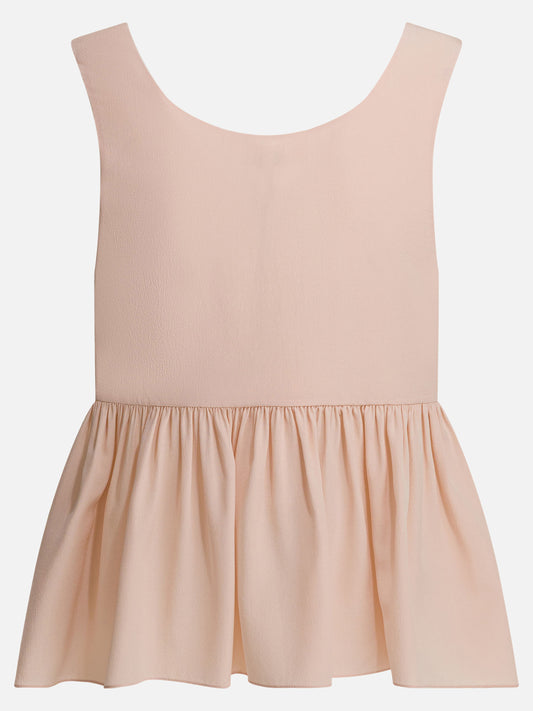 Tank tops Solid colour  Pink - Chloé Women | PDP | VIETTI Online Store | 2
